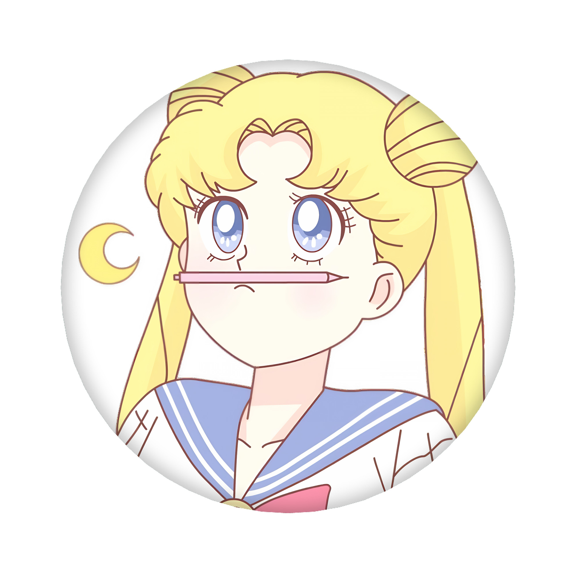 （画像用） 美少女戦士セーラームーン 愛野 美奈子 あいの みなこ Sailor Moon Aino Minako 6cm 缶バッジ 複数セット