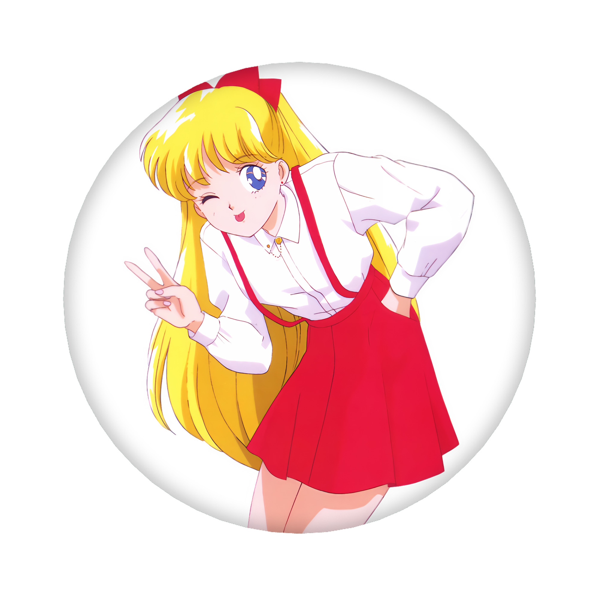 （画像用） 美少女戦士セーラームーン 愛野 美奈子 あいの みなこ Sailor Moon Aino Minako 6cm 缶バッジ 複数セット