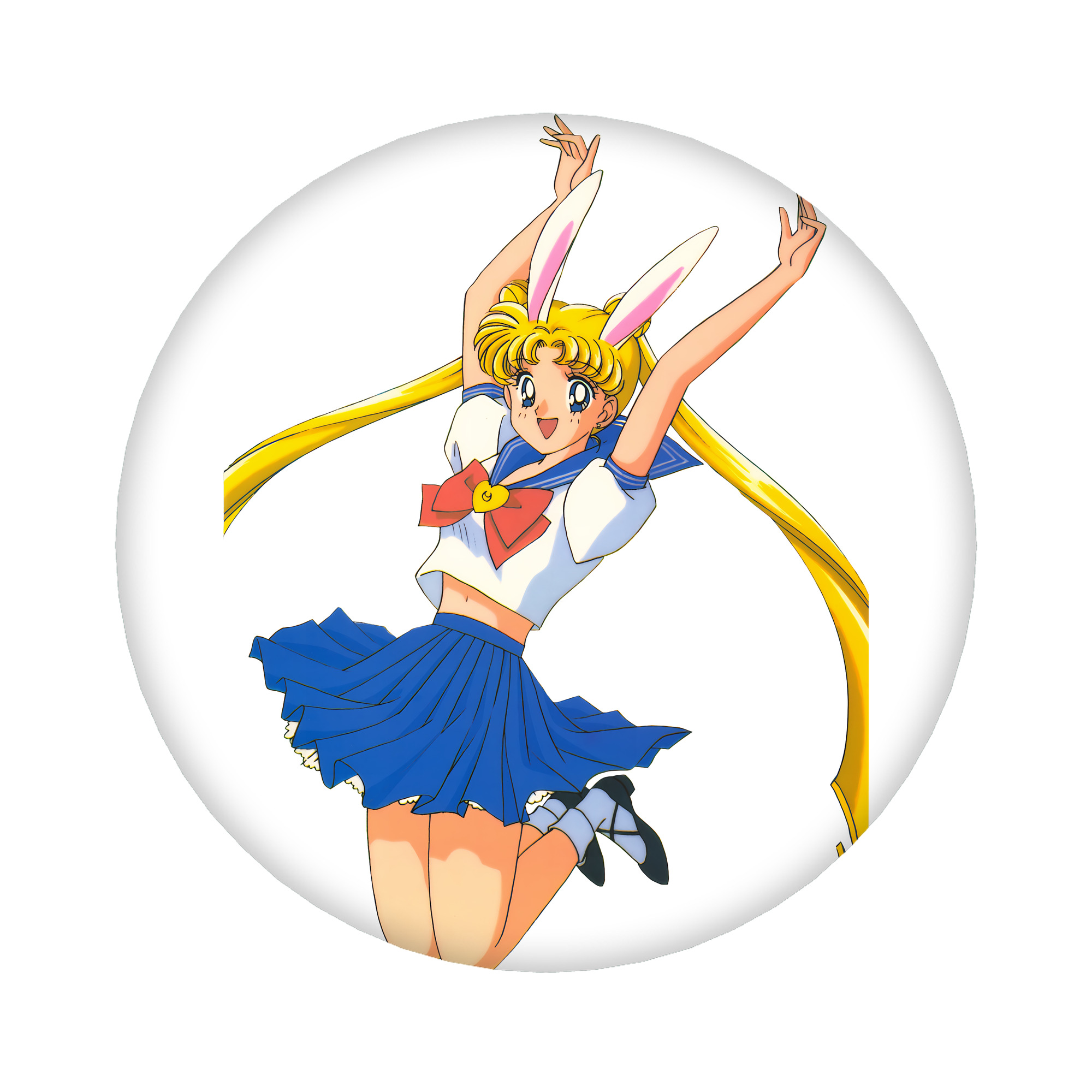 （画像用） 美少女戦士セーラームーン 愛野 美奈子 あいの みなこ Sailor Moon Aino Minako 6cm 缶バッジ 複数セット