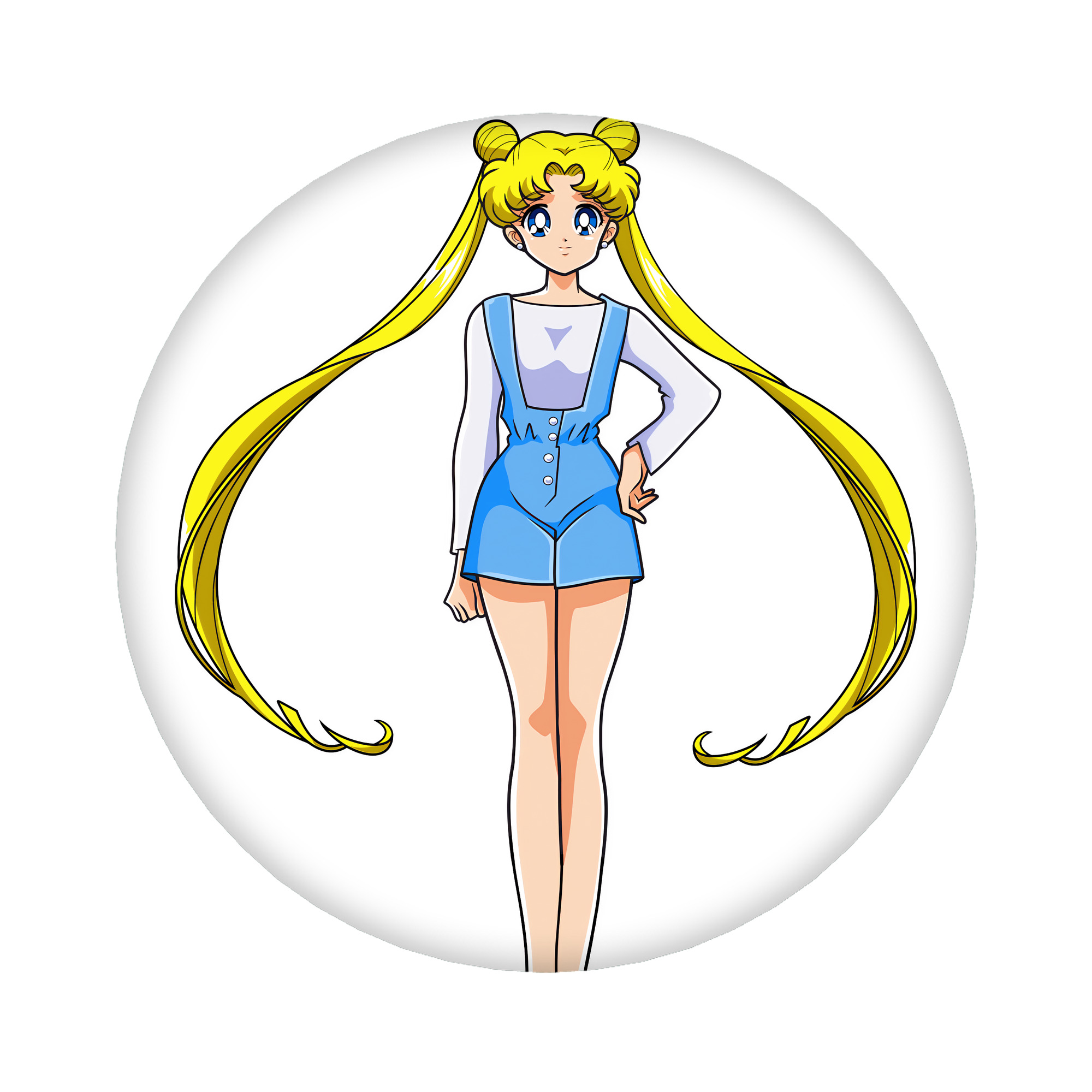 （画像用） 美少女戦士セーラームーン 愛野 美奈子 あいの みなこ Sailor Moon Aino Minako 6cm 缶バッジ 複数セット