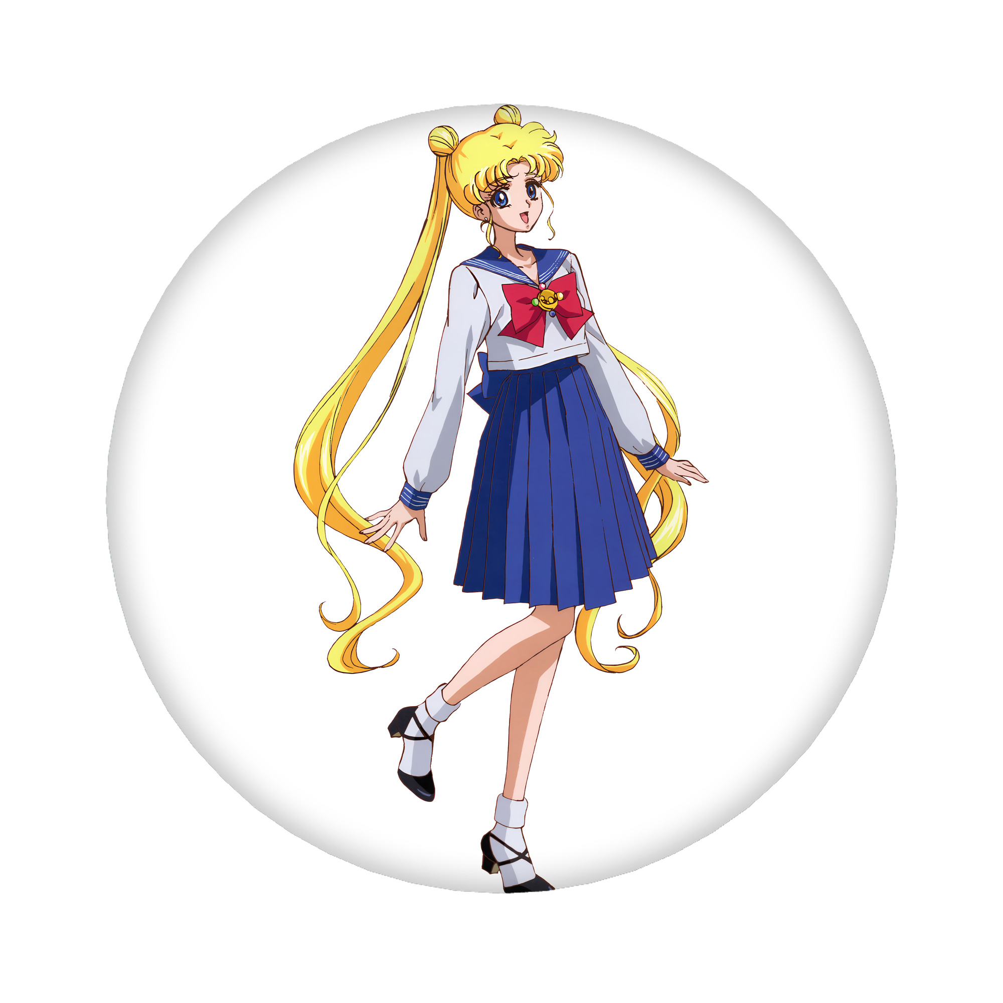 （画像用） 美少女戦士セーラームーン 愛野 美奈子 あいの みなこ Sailor Moon Aino Minako 6cm 缶バッジ 複数セット