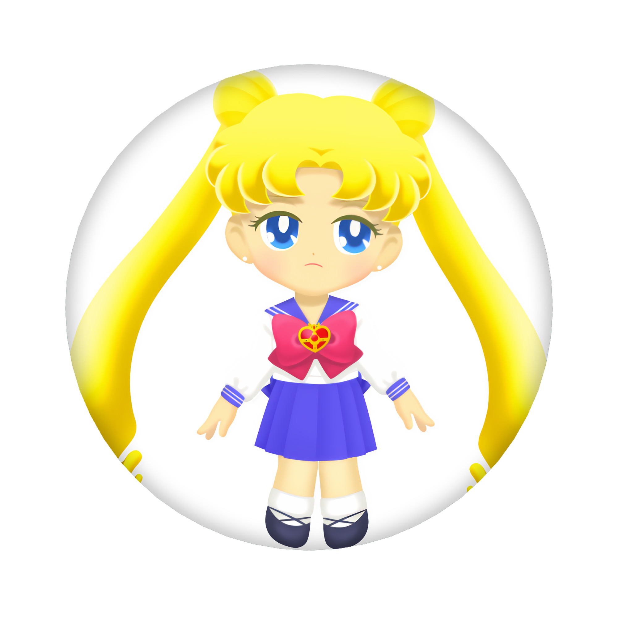 （画像用） 美少女戦士セーラームーン 愛野 美奈子 あいの みなこ Sailor Moon Aino Minako 6cm 缶バッジ 複数セット