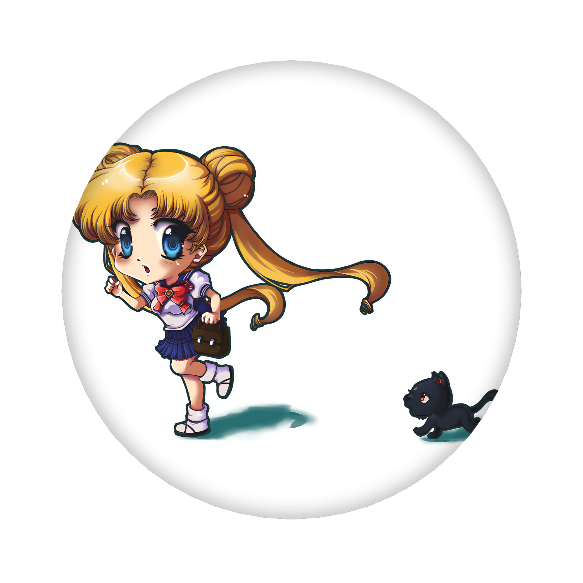 （画像用） 美少女戦士セーラームーン 愛野 美奈子 あいの みなこ Sailor Moon Aino Minako 6cm 缶バッジ 複数セット