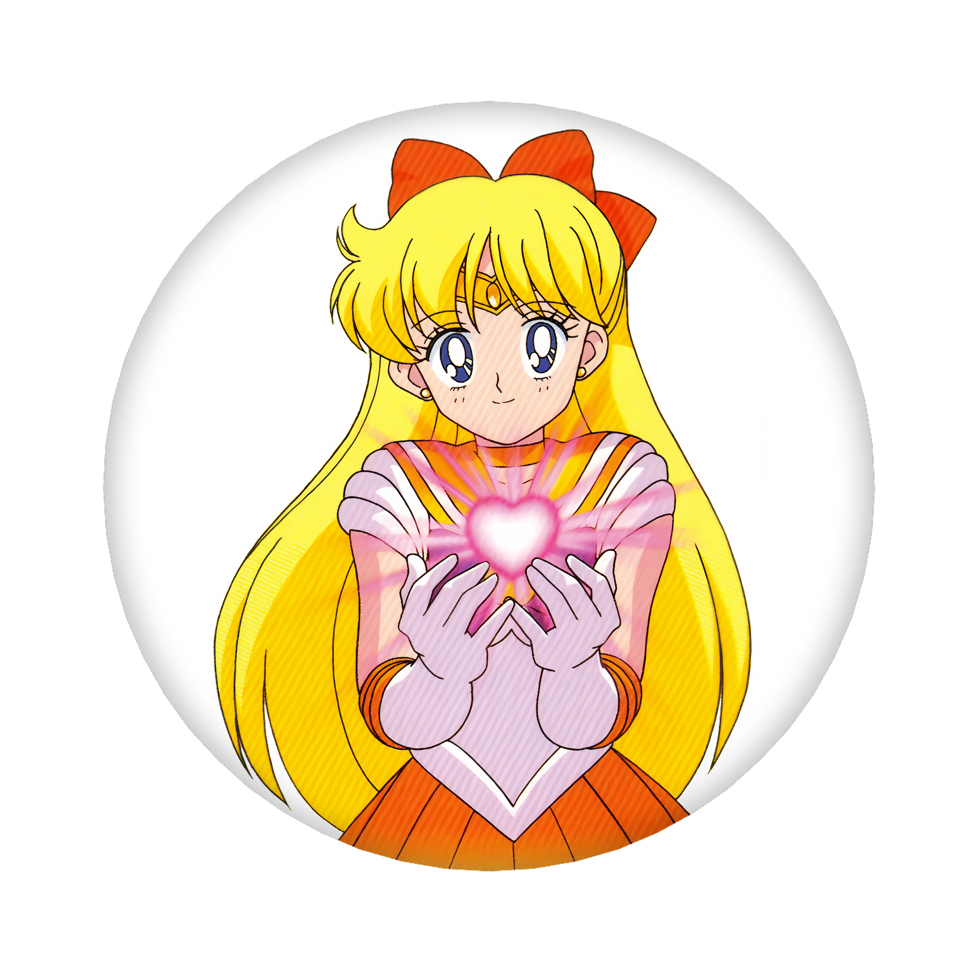 （画像用） 美少女戦士セーラームーン 愛野 美奈子 あいの みなこ Sailor Moon Aino Minako 6cm 缶バッジ 複数セット