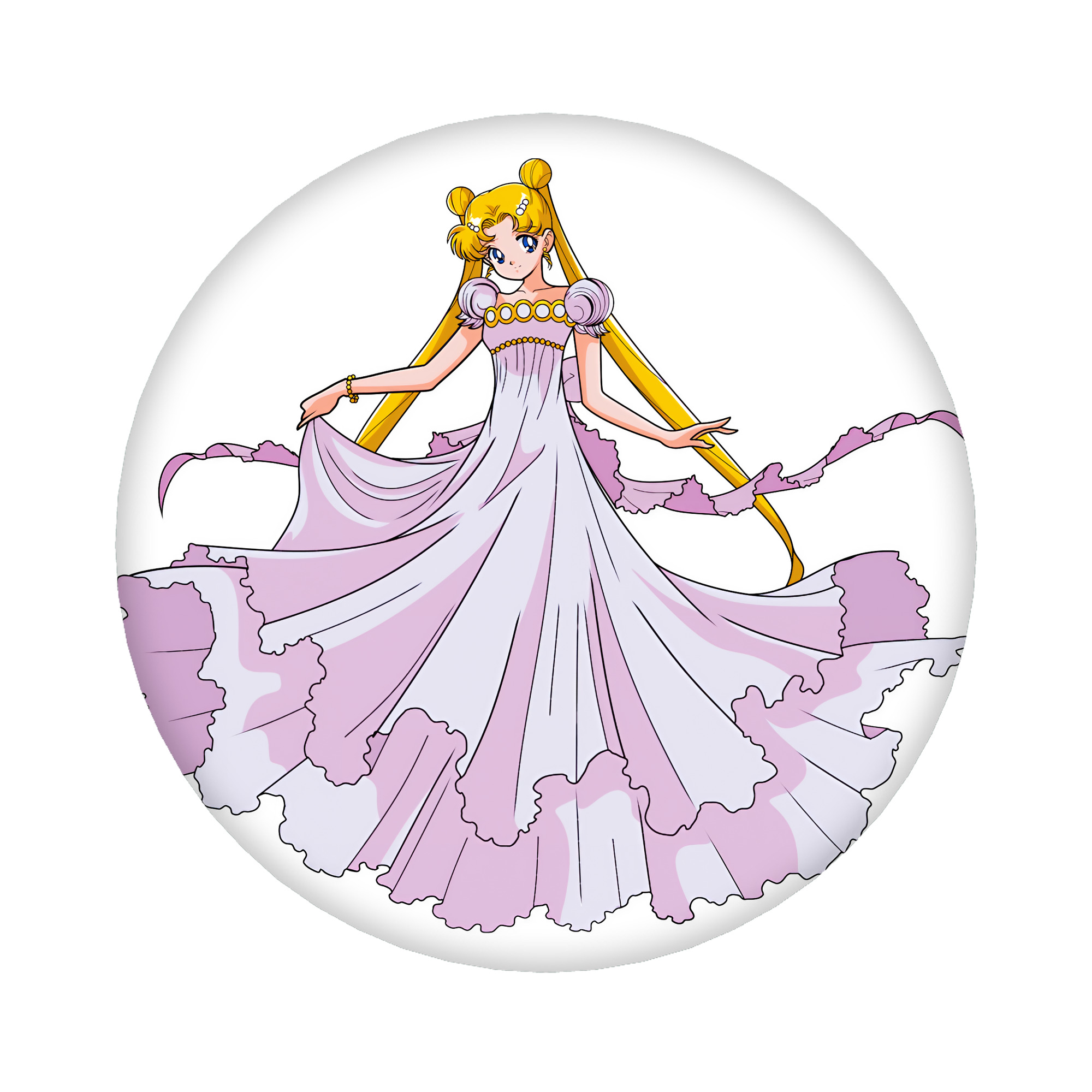 （画像用） 美少女戦士セーラームーン 愛野 美奈子 あいの みなこ Sailor Moon Aino Minako 6cm 缶バッジ 複数セット