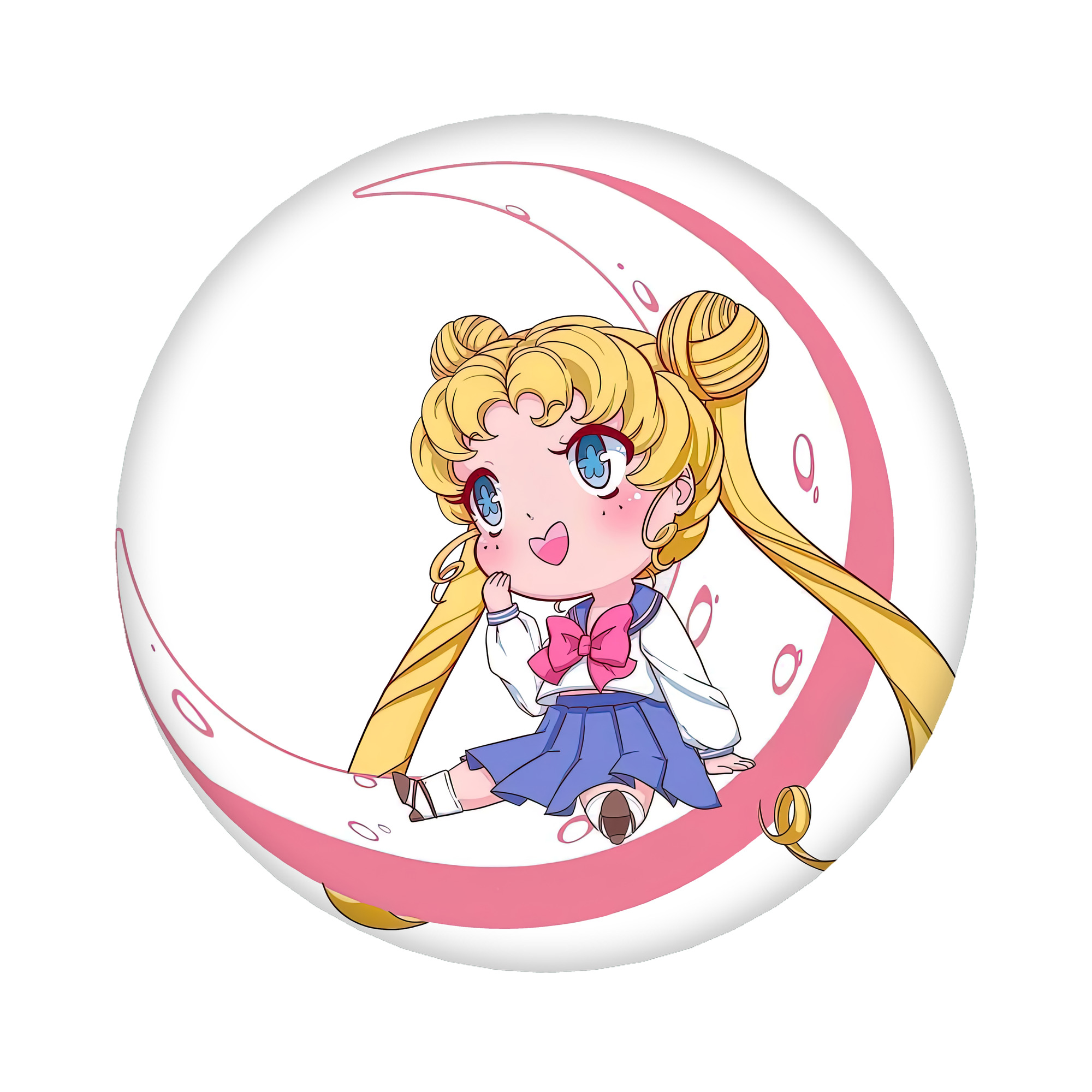 （画像用） 美少女戦士セーラームーン 愛野 美奈子 あいの みなこ Sailor Moon Aino Minako 6cm 缶バッジ 複数セット