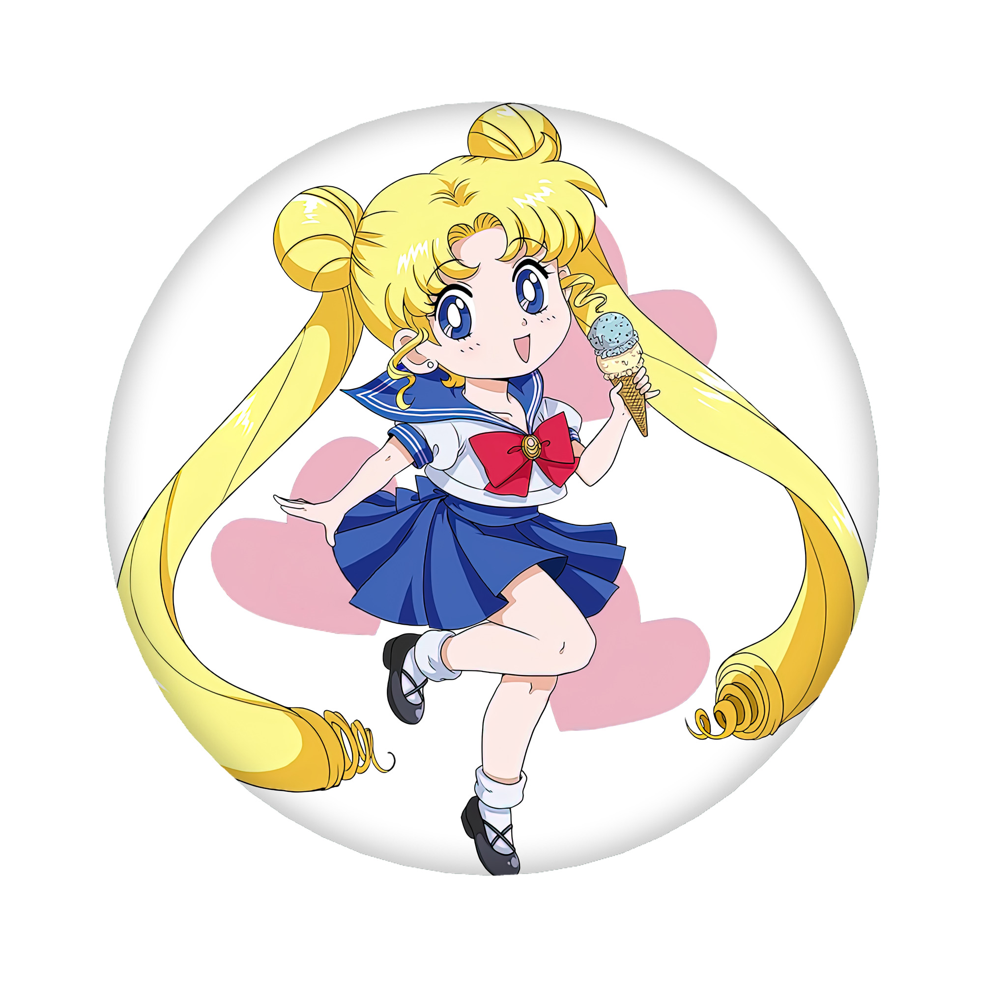 （画像用） 美少女戦士セーラームーン 愛野 美奈子 あいの みなこ Sailor Moon Aino Minako 6cm 缶バッジ 複数セット