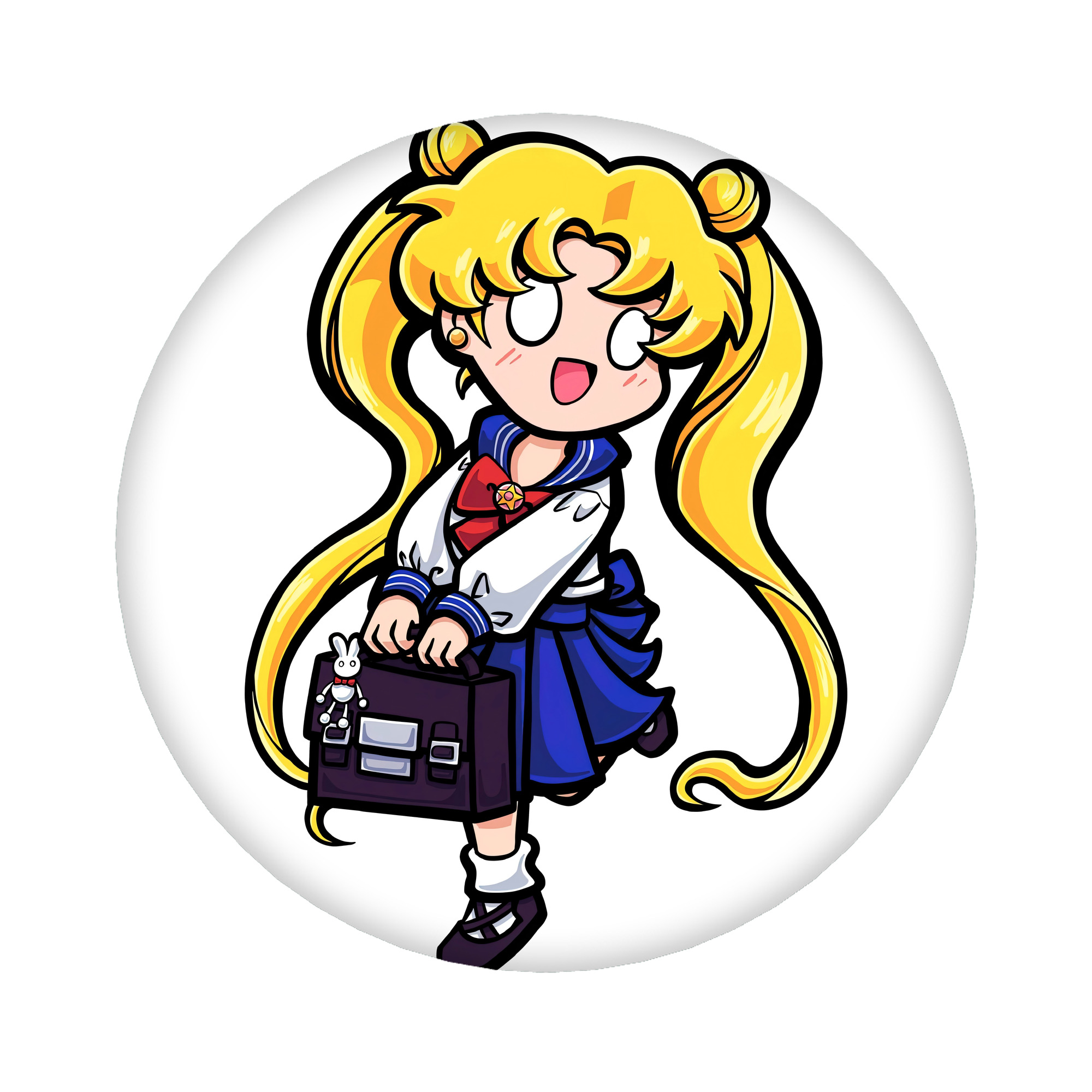 （画像用） 美少女戦士セーラームーン 愛野 美奈子 あいの みなこ Sailor Moon Aino Minako 6cm 缶バッジ 複数セット