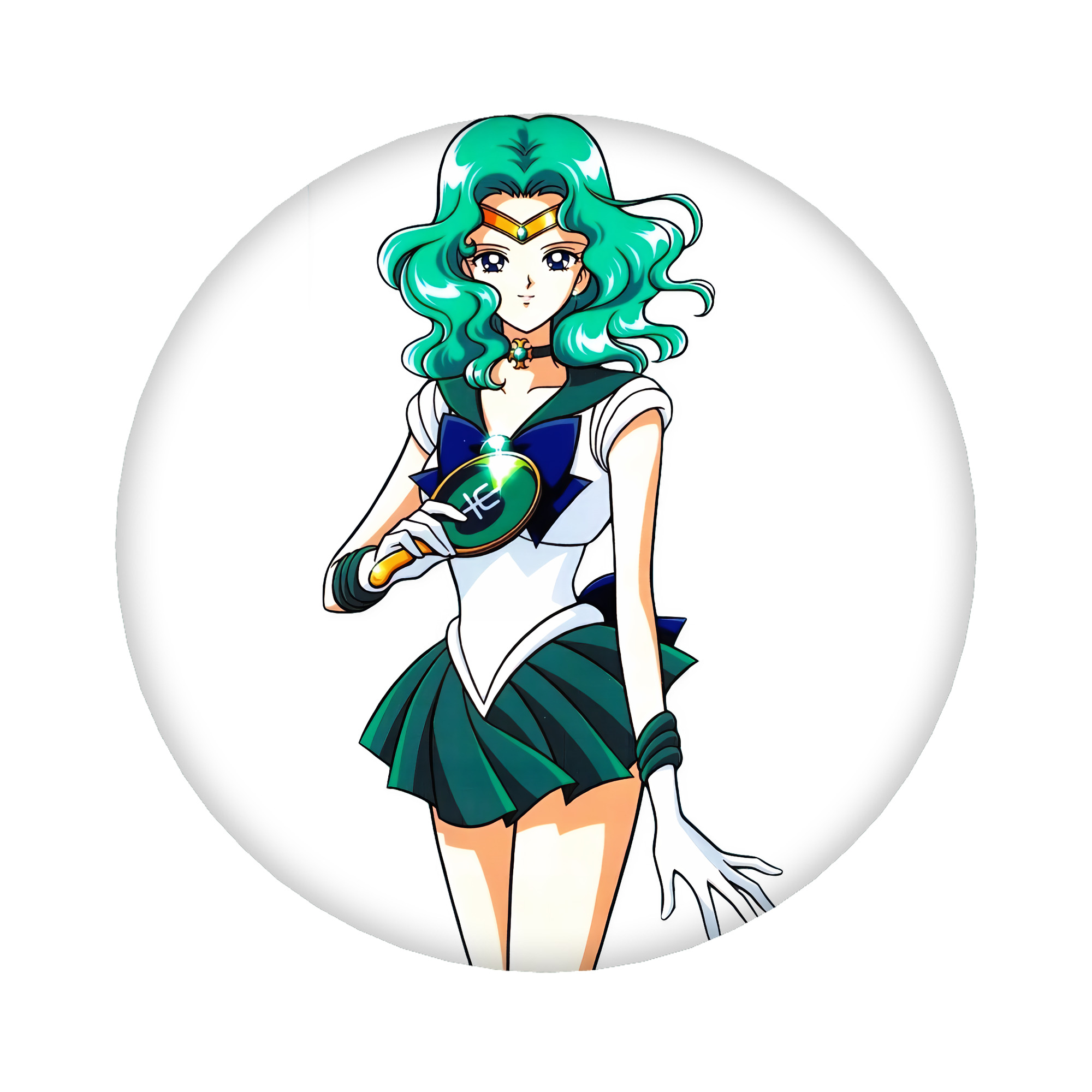 （画像用） 美少女戦士セーラームーン 海王 みちる（かいおう みちる） Sailor Moon Kaiou Michiru 6cm 缶バッジ 複数セット