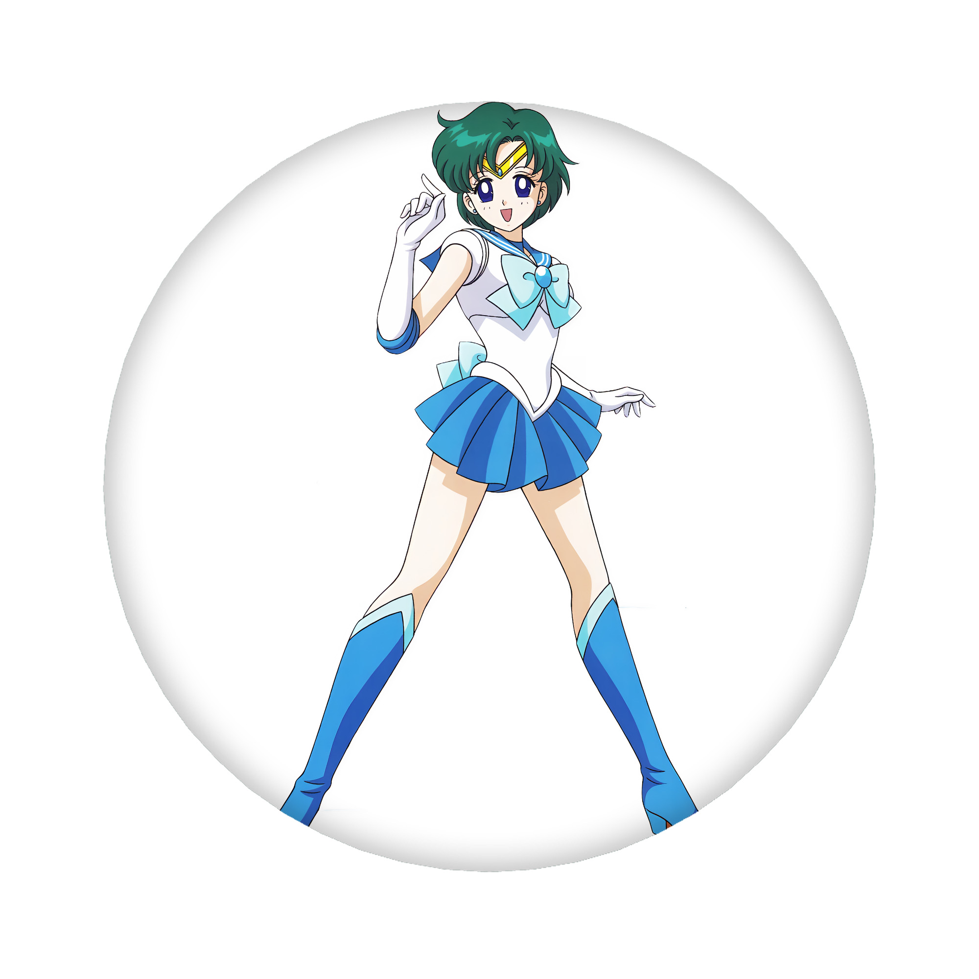 （画像用） 美少女戦士セーラームーン 海王 みちる（かいおう みちる） Sailor Moon Kaiou Michiru 6cm 缶バッジ 複数セット