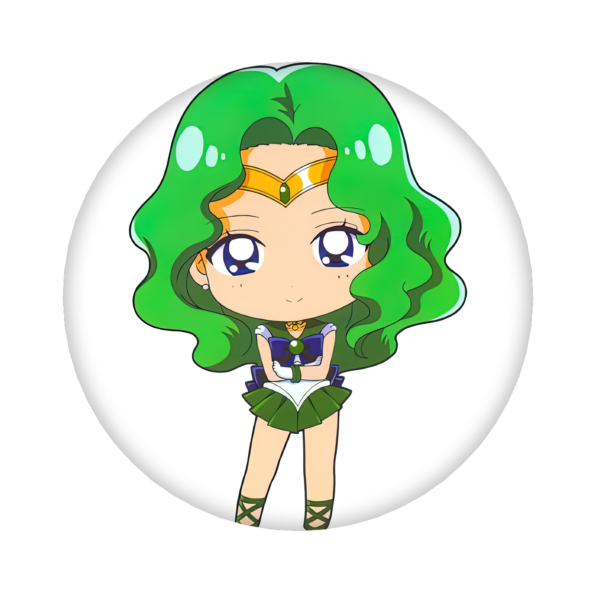 （画像用） 美少女戦士セーラームーン 海王 みちる（かいおう みちる） Sailor Moon Kaiou Michiru 6cm 缶バッジ 複数セット