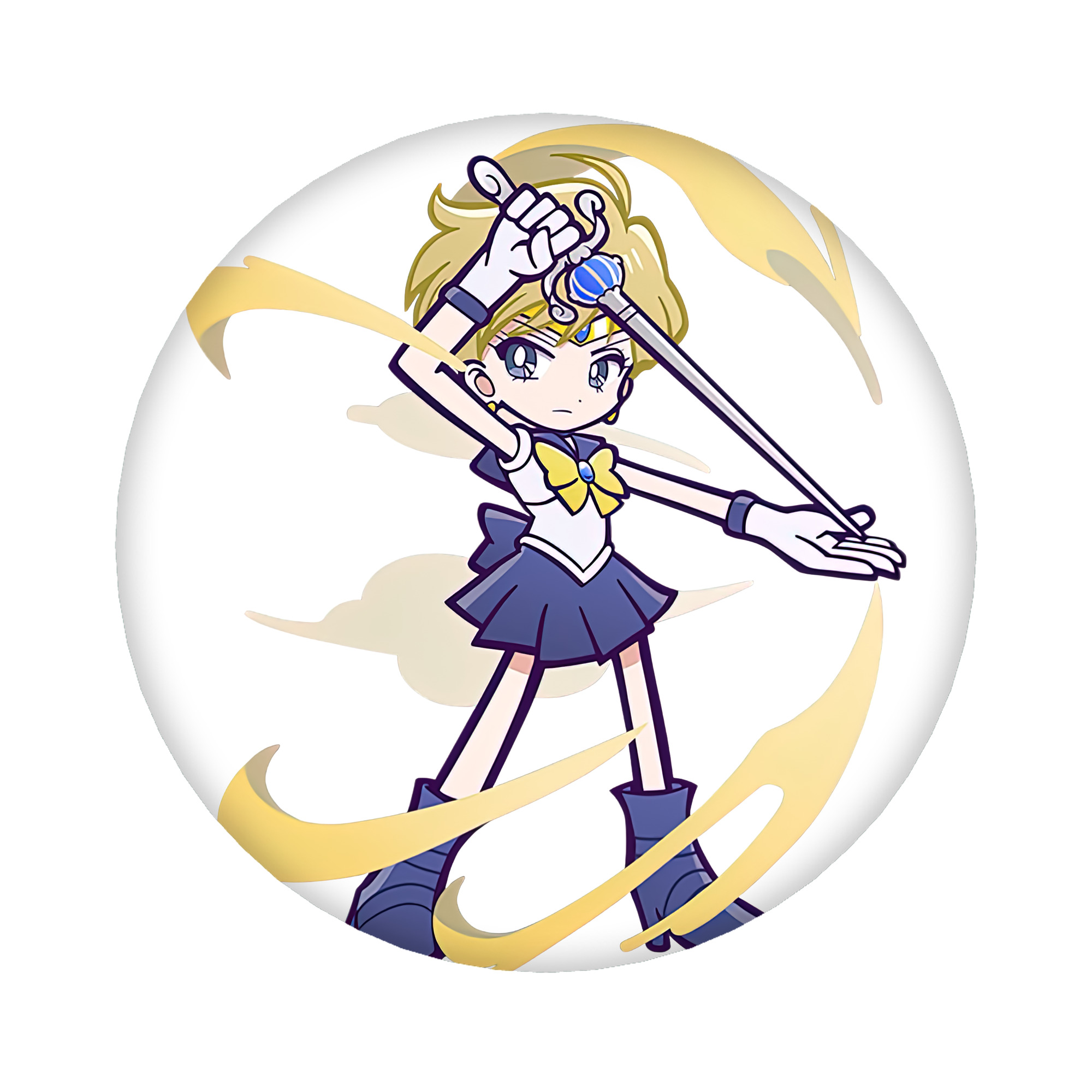 （画像用） 美少女戦士セーラームーン 天王はるか Sailor Moon Tenoh Haruka 6cm 缶バッジ 複数セット