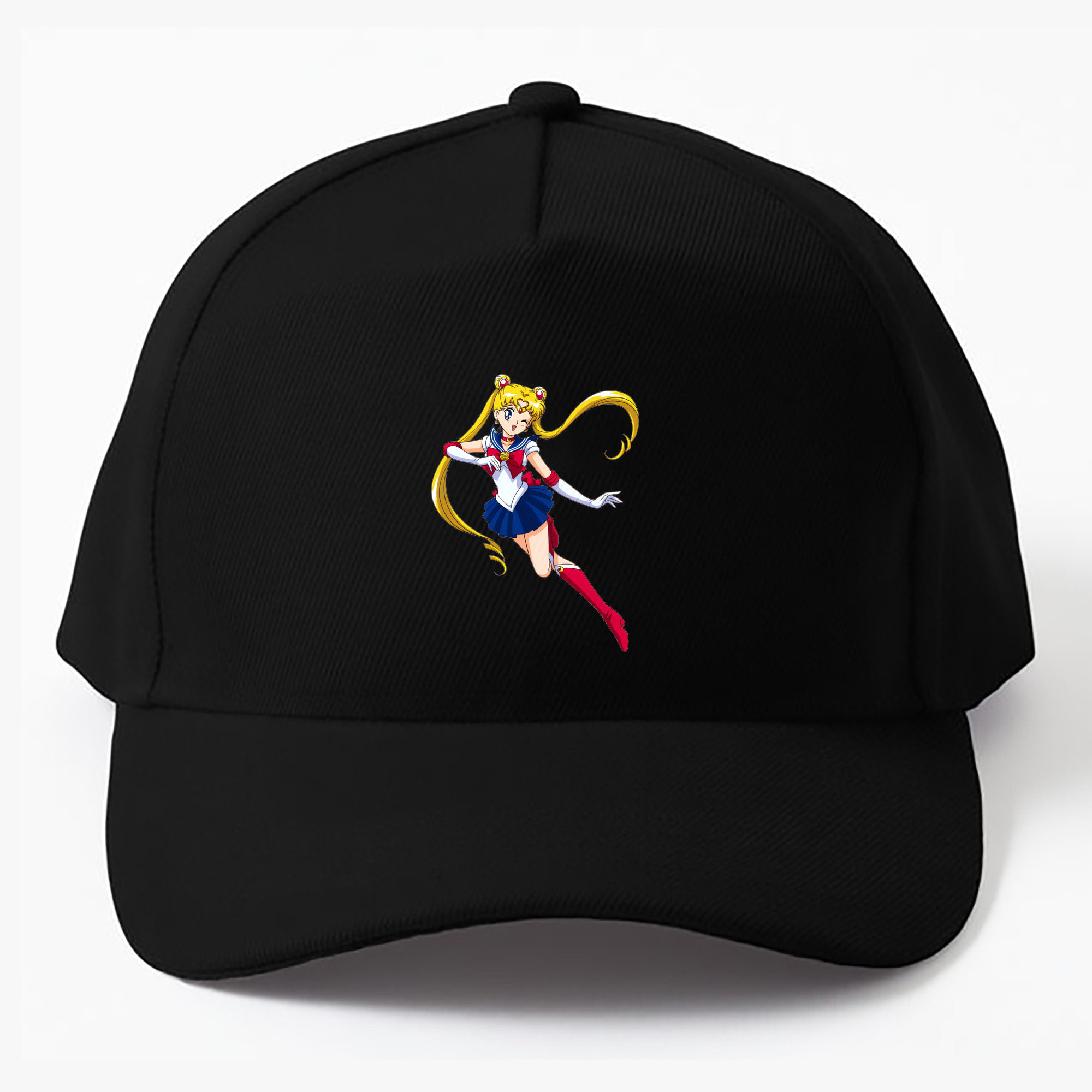 （画像用） 美少女戦士セーラームーン 月野 うさぎ つきの うさぎ Sailor Moon Tsukino Usagi ベースボールキャップ 綿100％ 男女兼用 帽子 スポーツ