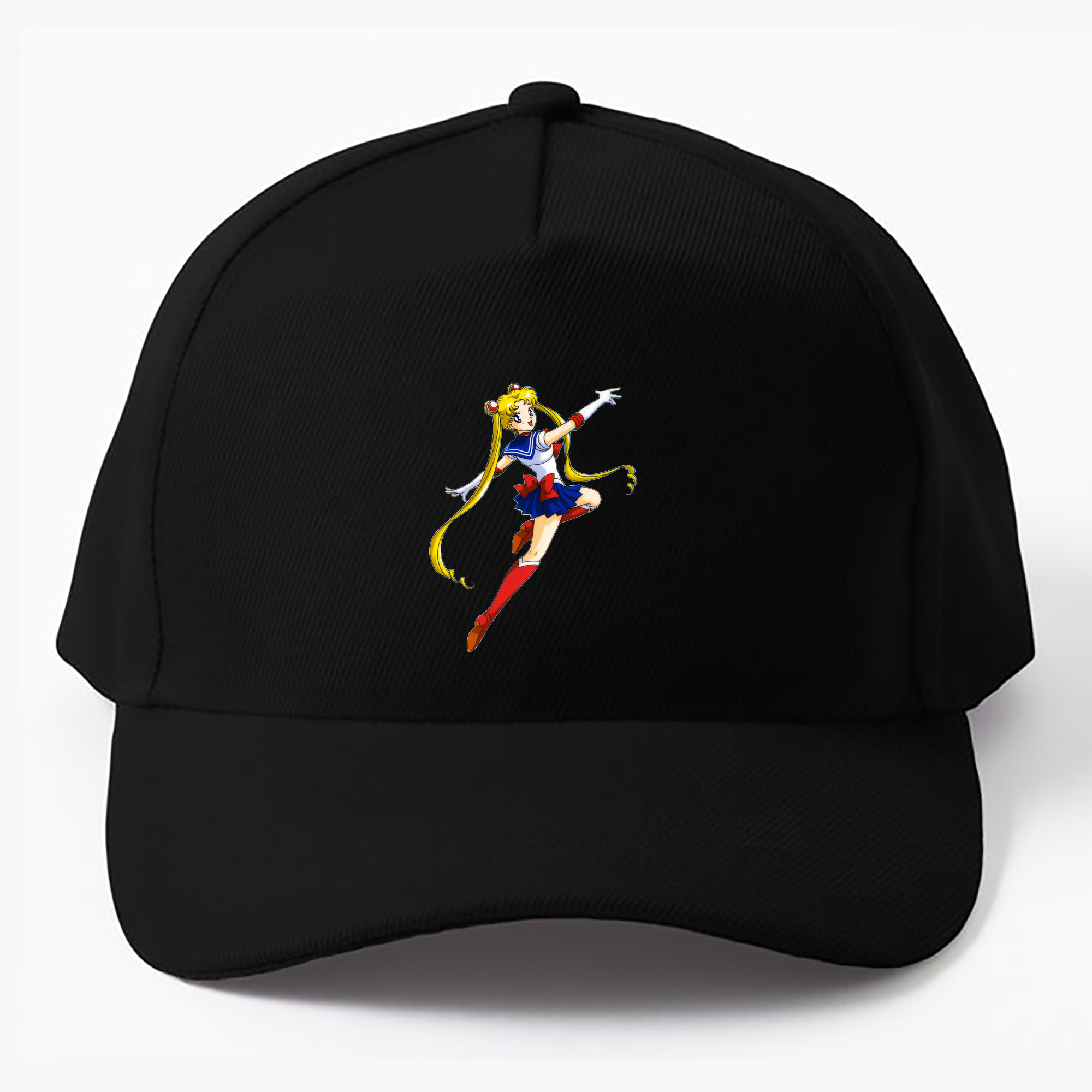 （画像用） 美少女戦士セーラームーン 月野 うさぎ つきの うさぎ Sailor Moon Tsukino Usagi ベースボールキャップ 綿100％ 男女兼用 帽子 スポーツ