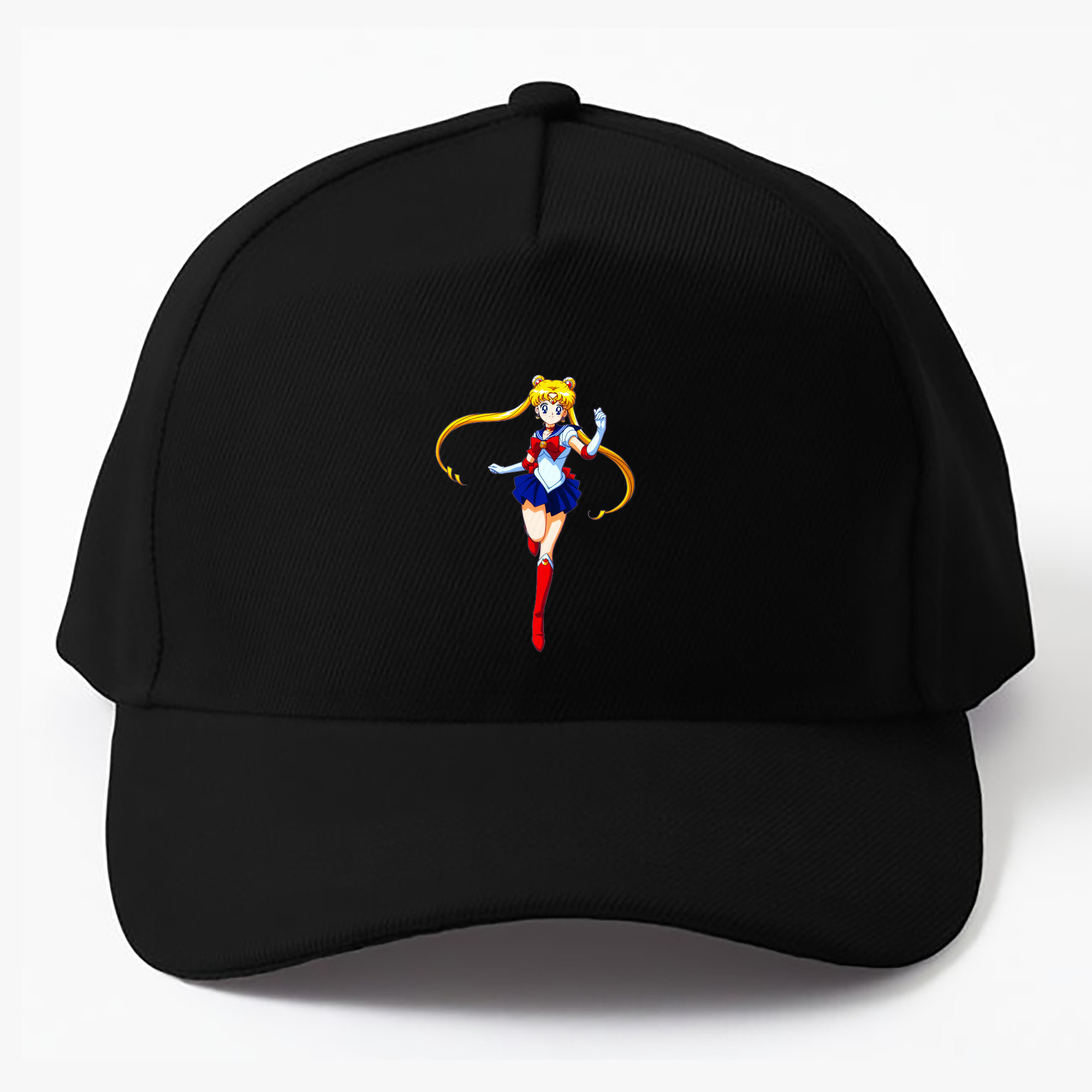 （画像用） 美少女戦士セーラームーン 月野 うさぎ つきの うさぎ Sailor Moon Tsukino Usagi ベースボールキャップ 綿100％ 男女兼用 帽子 スポーツ