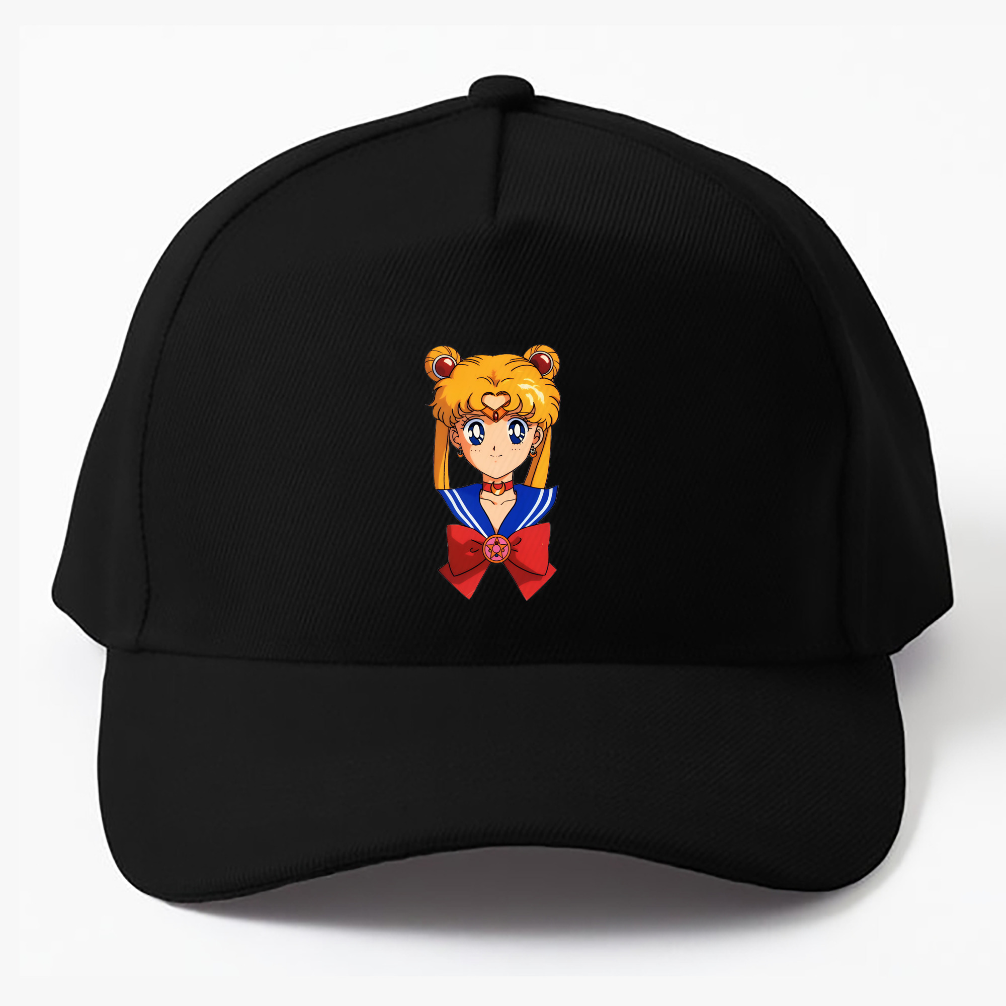 （画像用） 美少女戦士セーラームーン 月野 うさぎ つきの うさぎ Sailor Moon Tsukino Usagi ベースボールキャップ 綿100％ 男女兼用 帽子 スポーツ