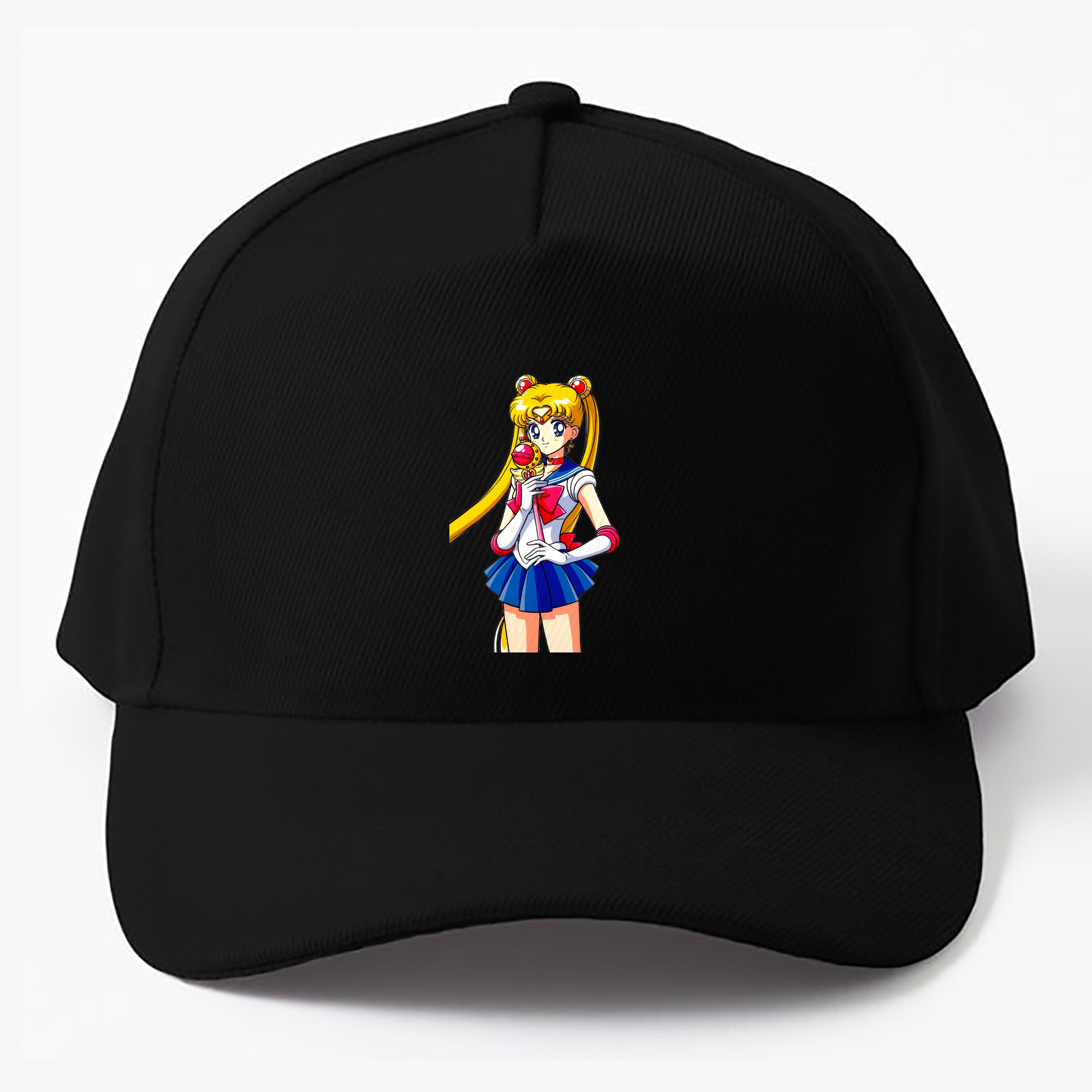 （画像用） 美少女戦士セーラームーン 月野 うさぎ つきの うさぎ Sailor Moon Tsukino Usagi ベースボールキャップ 綿100％ 男女兼用 帽子 スポーツ