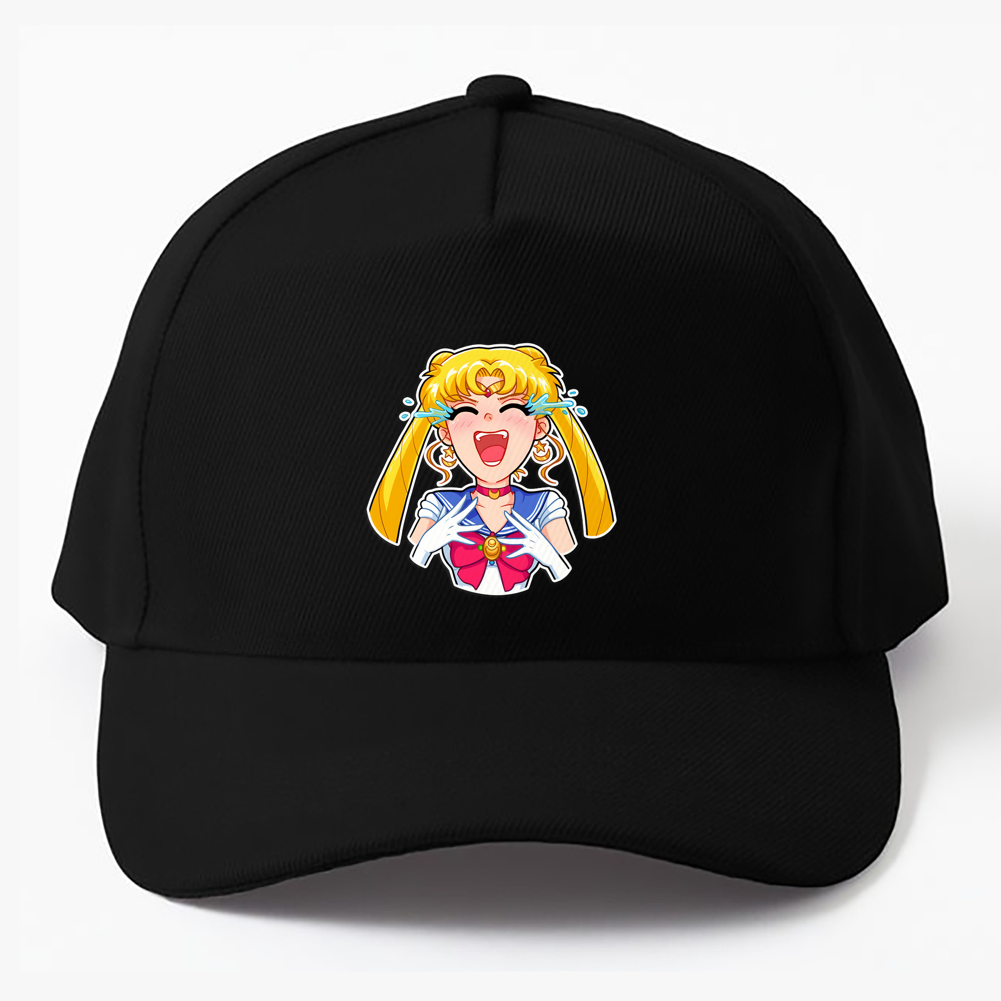 （画像用） 美少女戦士セーラームーン 月野 うさぎ つきの うさぎ Sailor Moon Tsukino Usagi ベースボールキャップ 綿100％ 男女兼用 帽子 スポーツ
