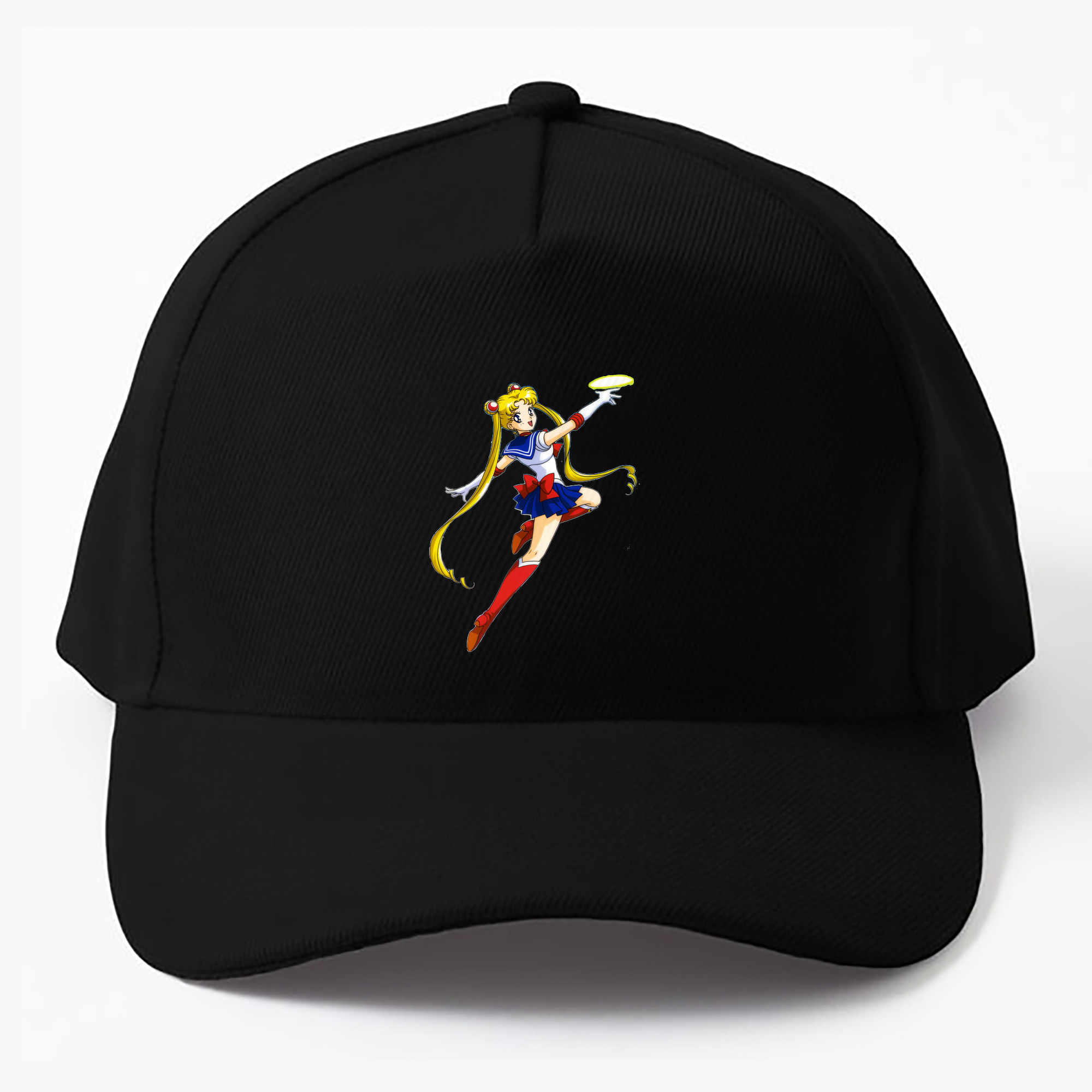 （画像用） 美少女戦士セーラームーン 月野 うさぎ つきの うさぎ Sailor Moon Tsukino Usagi ベースボールキャップ 綿100％ 男女兼用 帽子 スポーツ