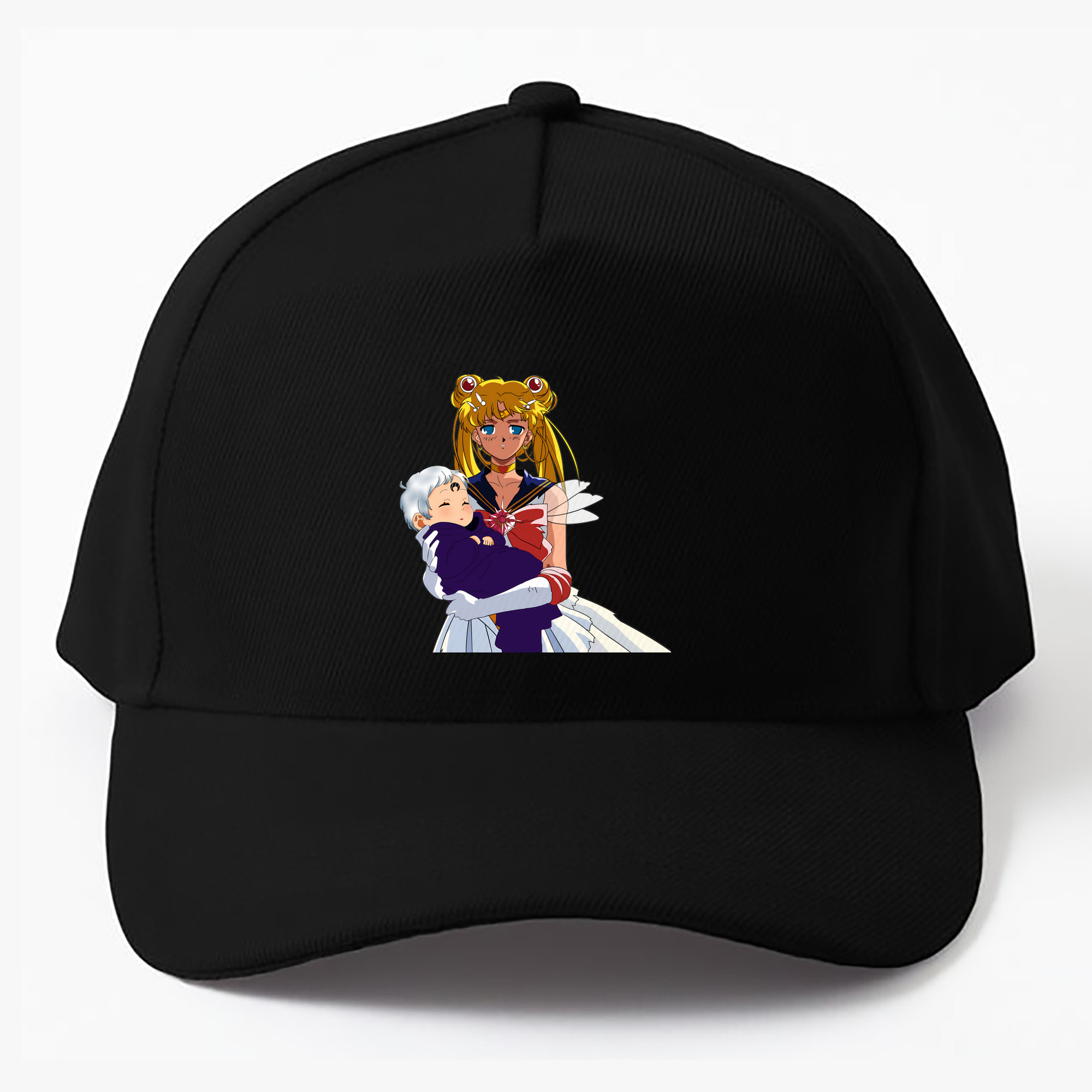 （画像用） 美少女戦士セーラームーン 月野 うさぎ つきの うさぎ Sailor Moon Tsukino Usagi ベースボールキャップ 綿100％ 男女兼用 帽子 スポーツ