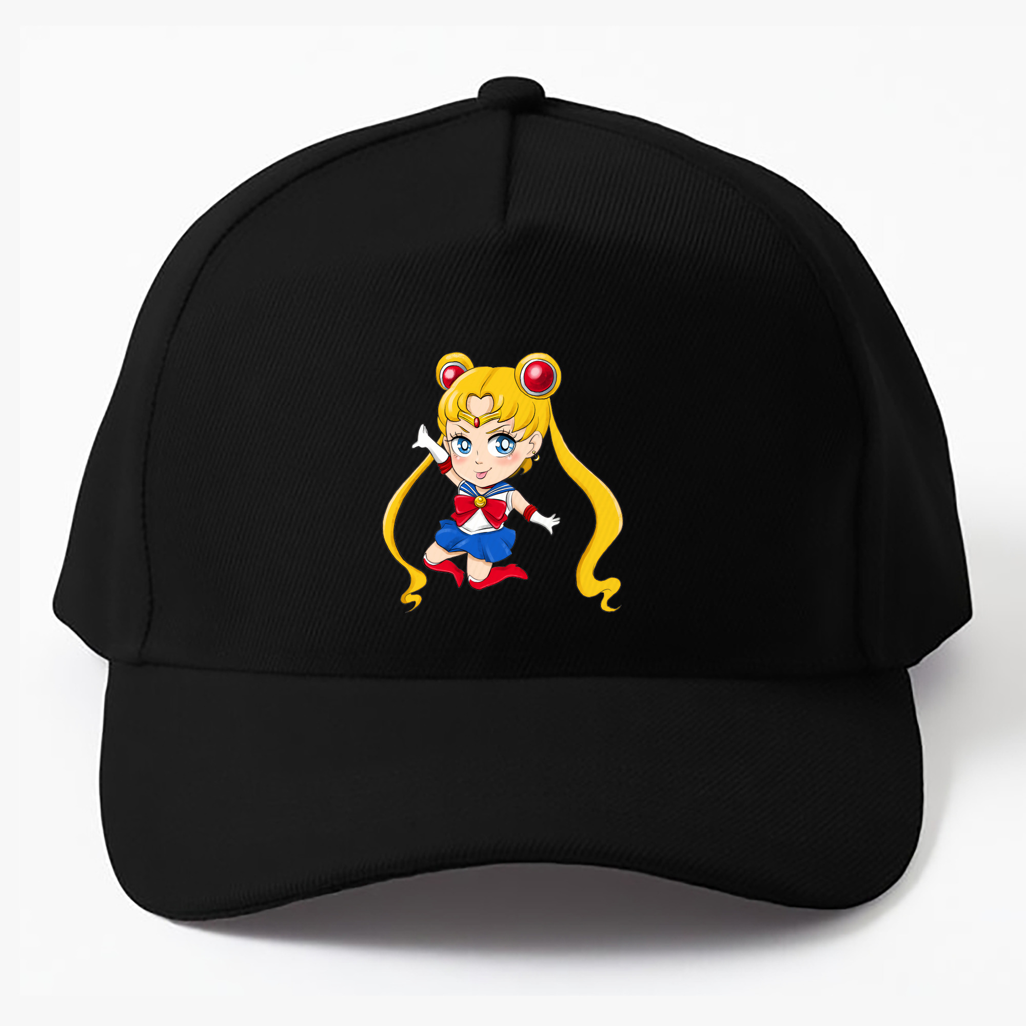 （画像用） 美少女戦士セーラームーン 月野 うさぎ つきの うさぎ Sailor Moon Tsukino Usagi ベースボールキャップ 綿100％ 男女兼用 帽子 スポーツ