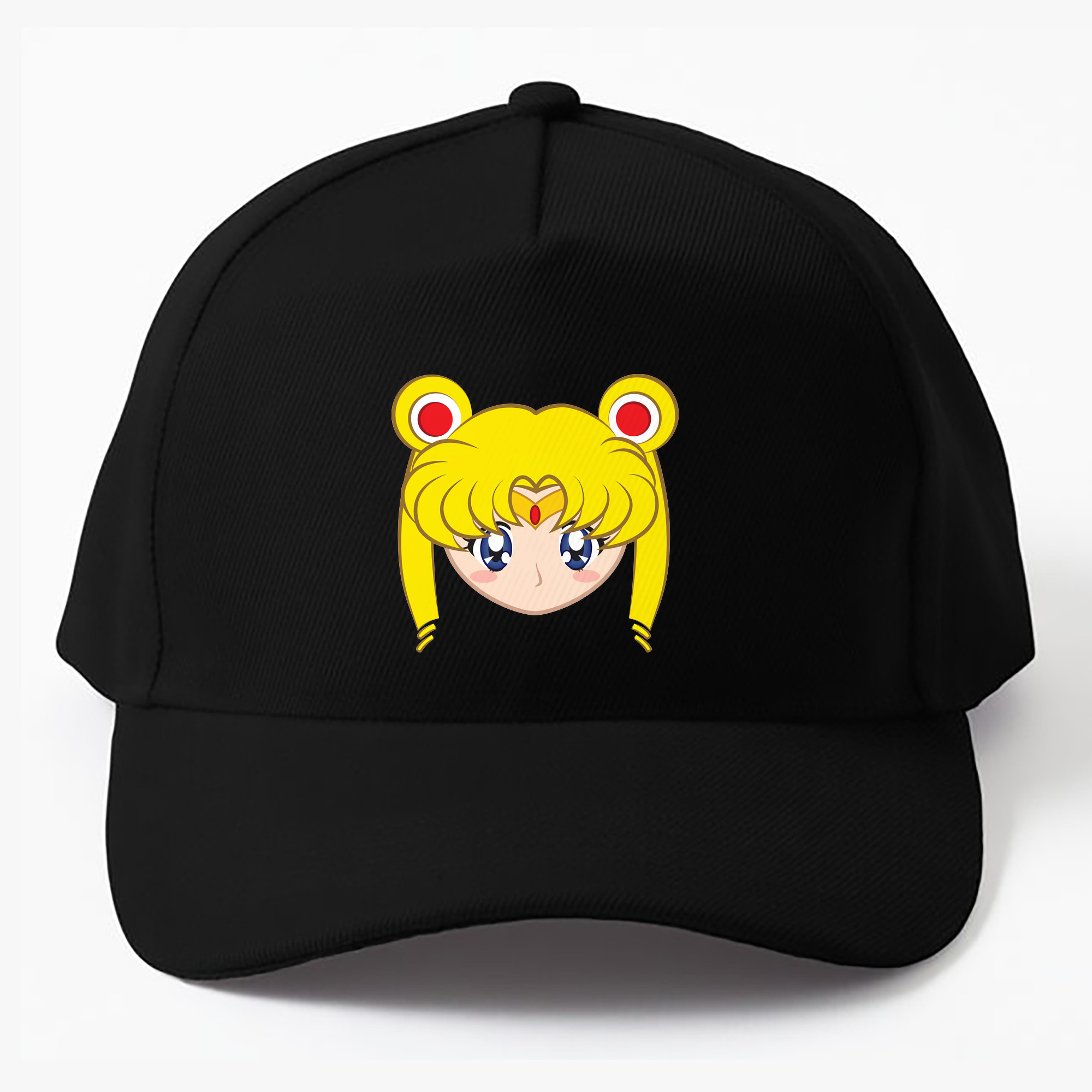 （画像用） 美少女戦士セーラームーン 月野 うさぎ つきの うさぎ Sailor Moon Tsukino Usagi ベースボールキャップ 綿100％ 男女兼用 帽子 スポーツ