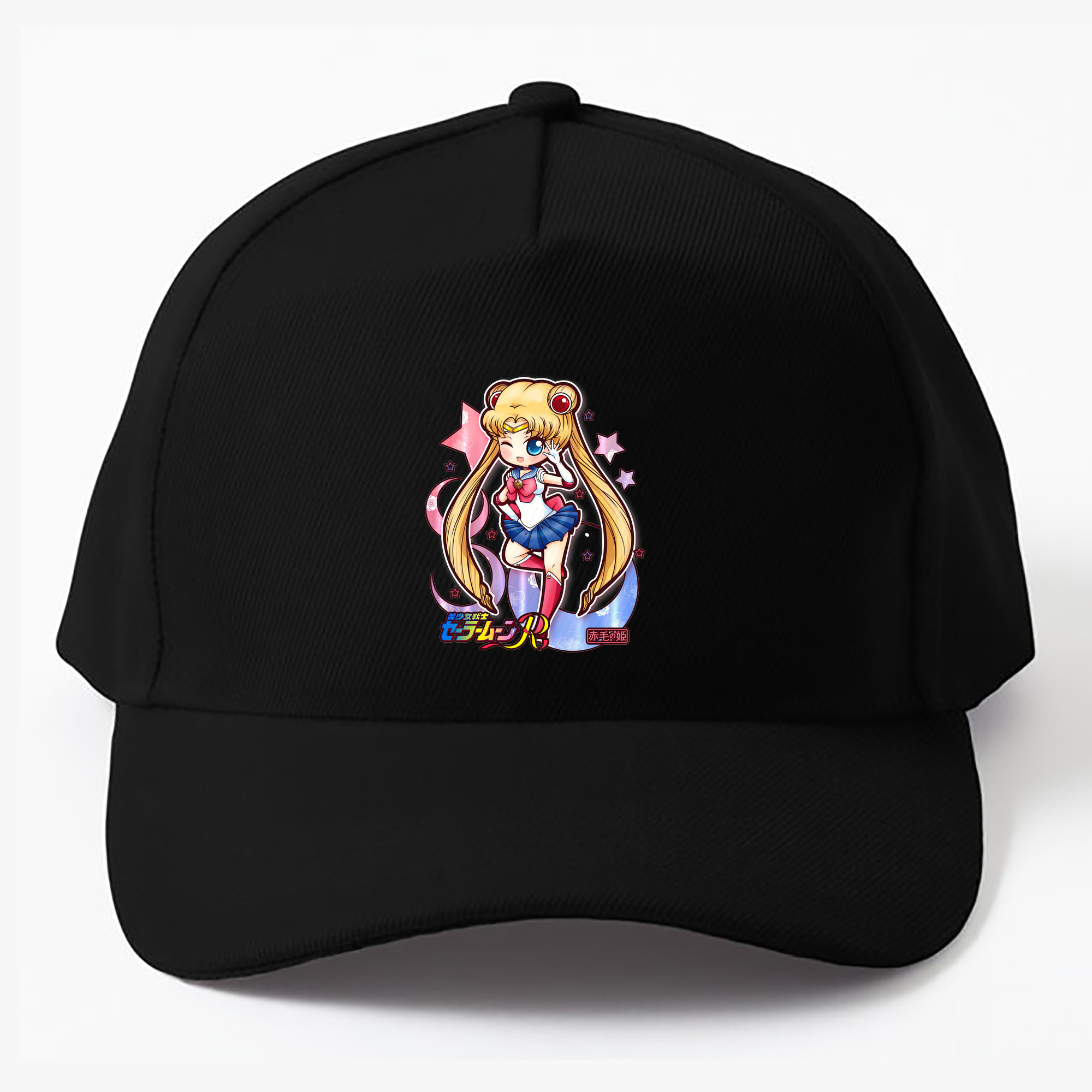 （画像用） 美少女戦士セーラームーン 月野 うさぎ つきの うさぎ Sailor Moon Tsukino Usagi ベースボールキャップ 綿100％ 男女兼用 帽子 スポーツ