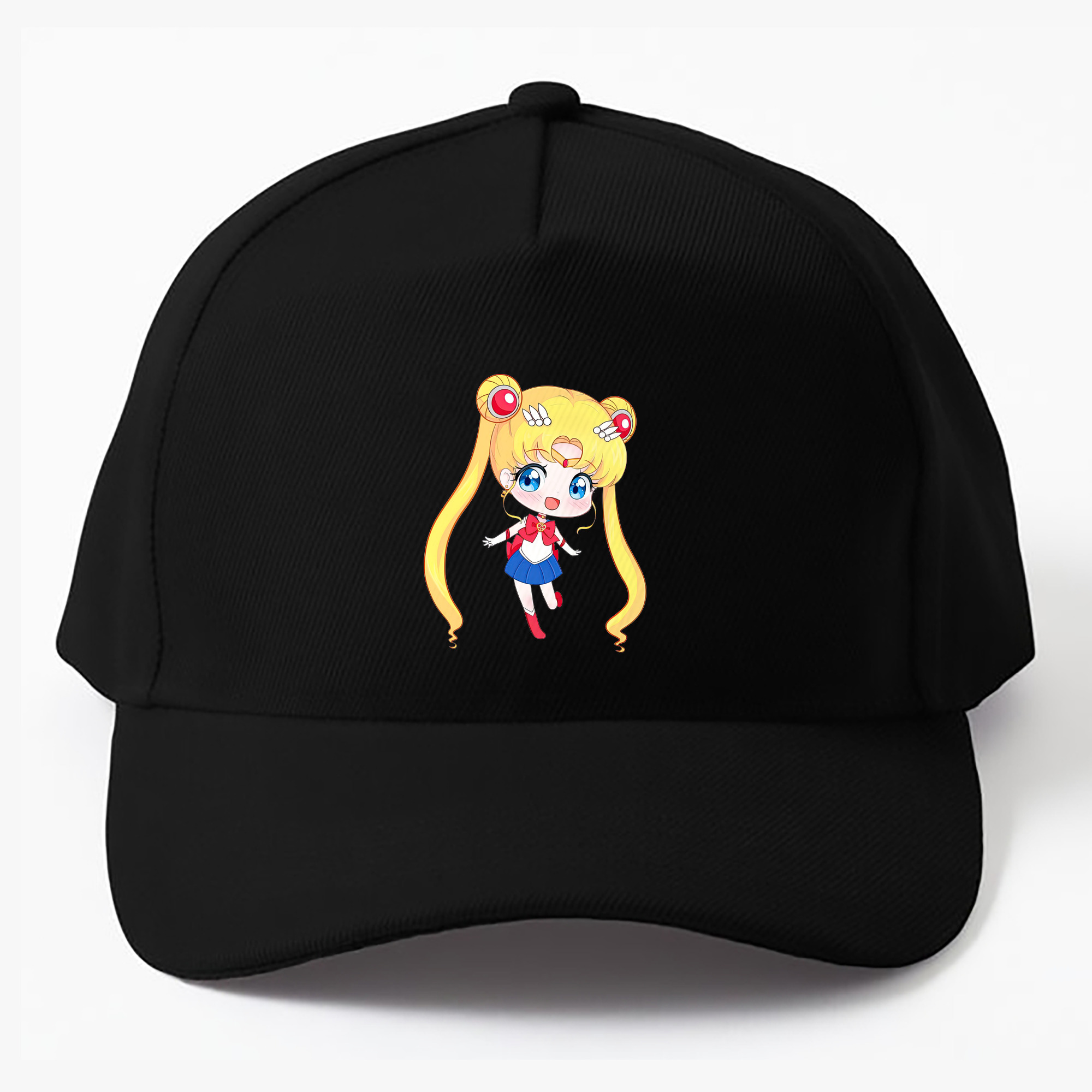 （画像用） 美少女戦士セーラームーン 月野 うさぎ つきの うさぎ Sailor Moon Tsukino Usagi ベースボールキャップ 綿100％ 男女兼用 帽子 スポーツ