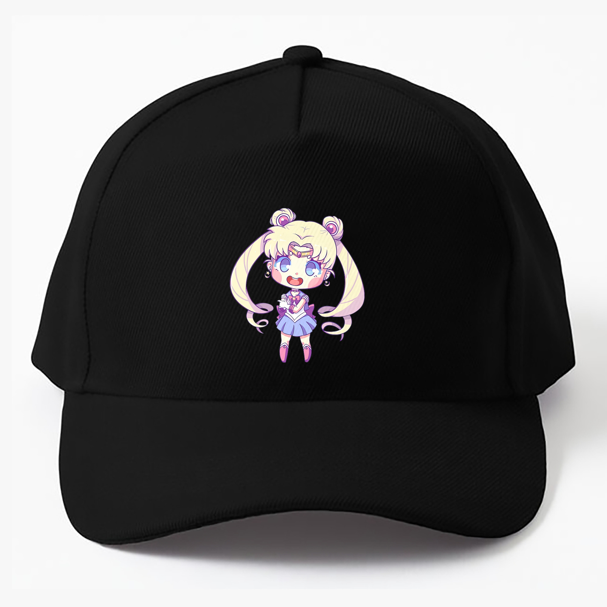 （画像用） 美少女戦士セーラームーン 月野 うさぎ つきの うさぎ Sailor Moon Tsukino Usagi ベースボールキャップ 綿100％ 男女兼用 帽子 スポーツ