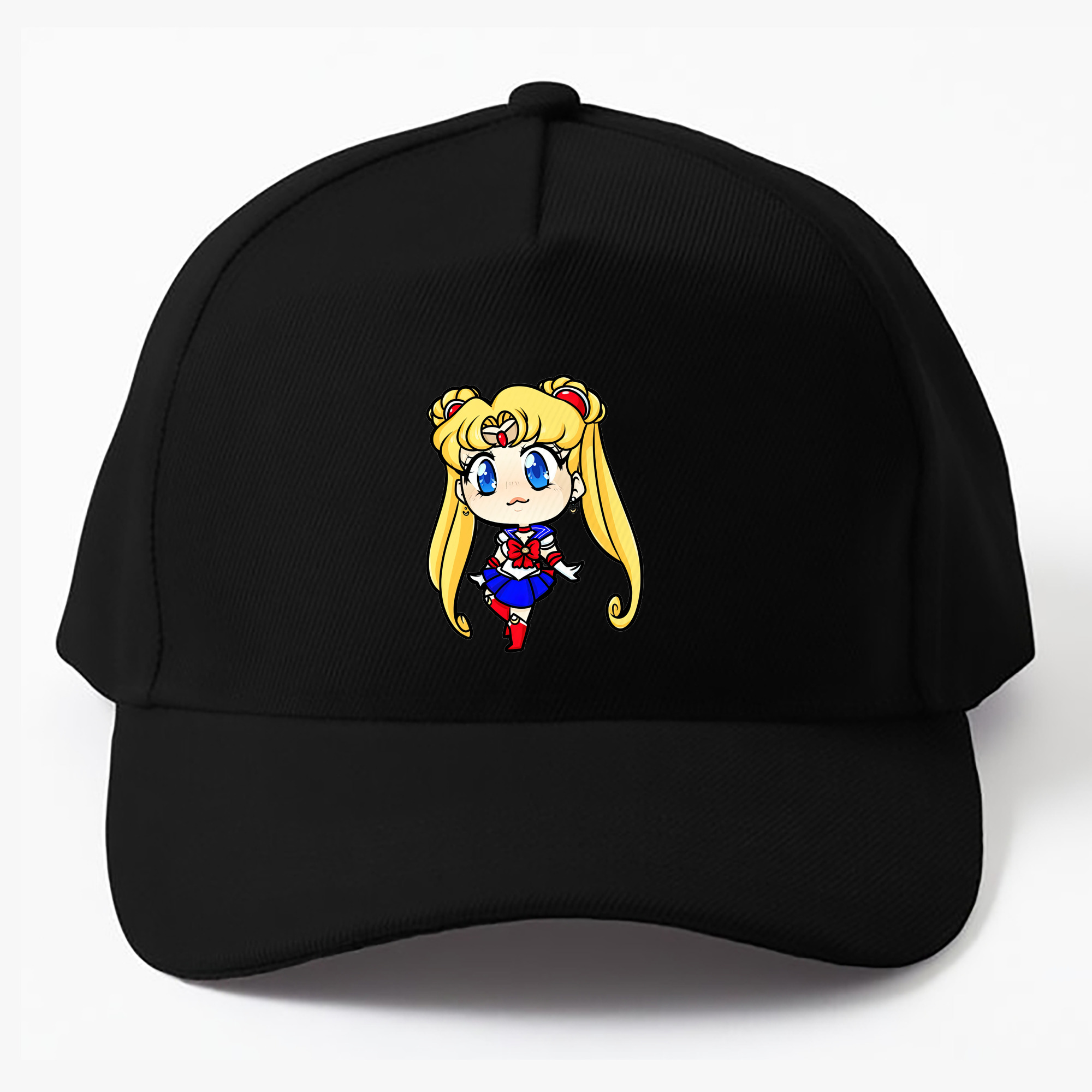 （画像用） 美少女戦士セーラームーン 月野 うさぎ つきの うさぎ Sailor Moon Tsukino Usagi ベースボールキャップ 綿100％ 男女兼用 帽子 スポーツ