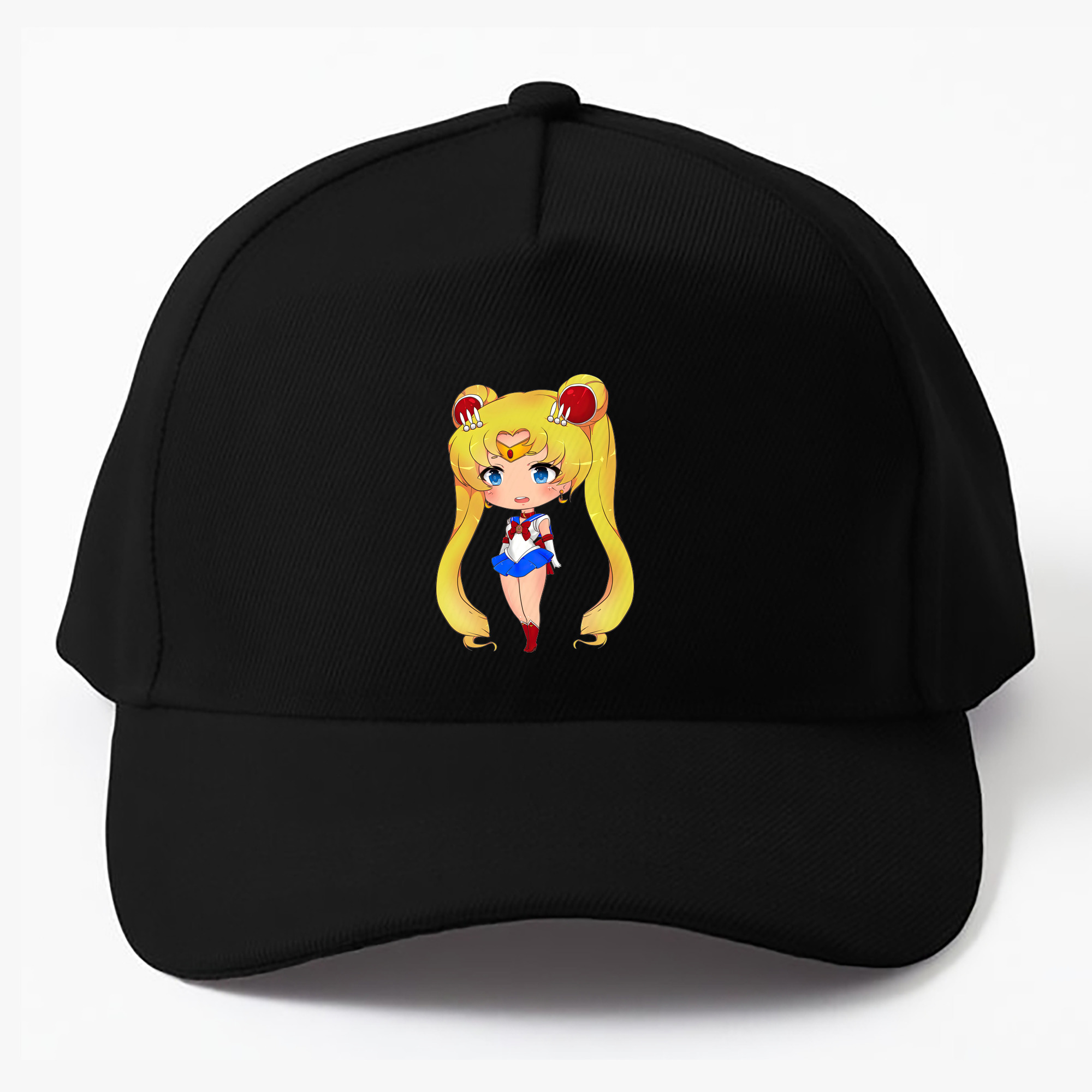 （画像用） 美少女戦士セーラームーン 月野 うさぎ つきの うさぎ Sailor Moon Tsukino Usagi ベースボールキャップ 綿100％ 男女兼用 帽子 スポーツ