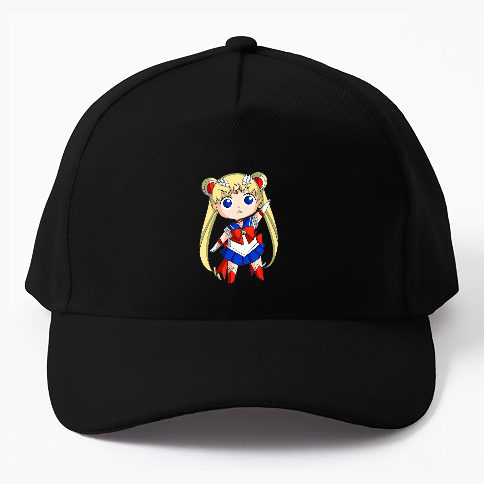 （画像用） 美少女戦士セーラームーン 月野 うさぎ つきの うさぎ Sailor Moon Tsukino Usagi ベースボールキャップ 綿100％ 男女兼用 帽子 スポーツ