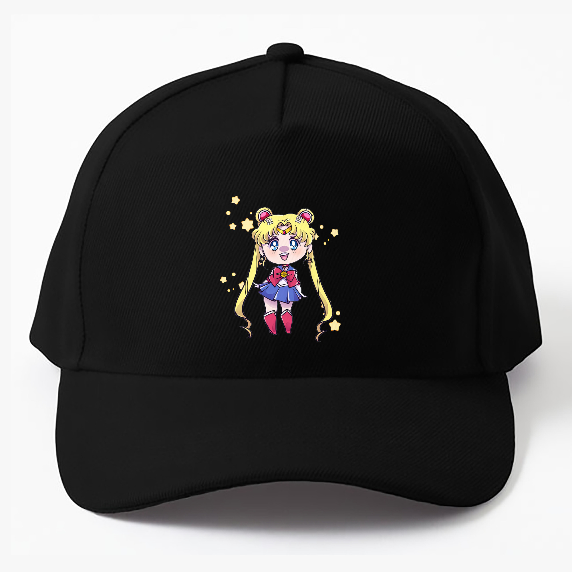（画像用） 美少女戦士セーラームーン 月野 うさぎ つきの うさぎ Sailor Moon Tsukino Usagi ベースボールキャップ 綿100％ 男女兼用 帽子 スポーツ