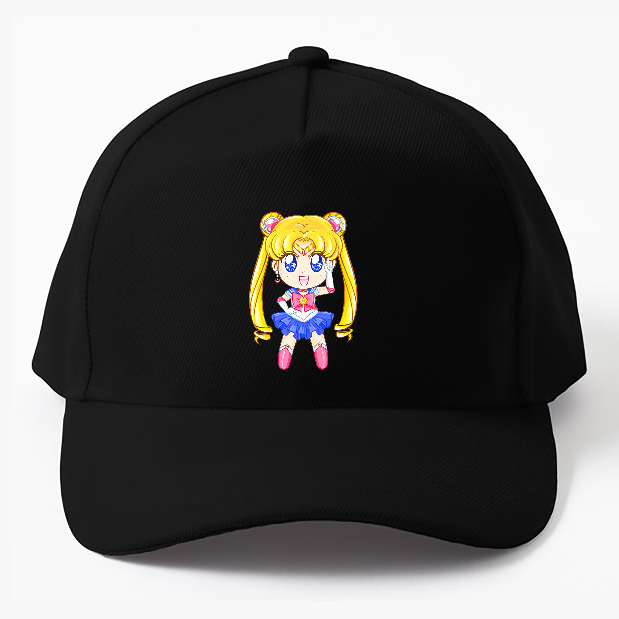 （画像用） 美少女戦士セーラームーン 月野 うさぎ つきの うさぎ Sailor Moon Tsukino Usagi ベースボールキャップ 綿100％ 男女兼用 帽子 スポーツ