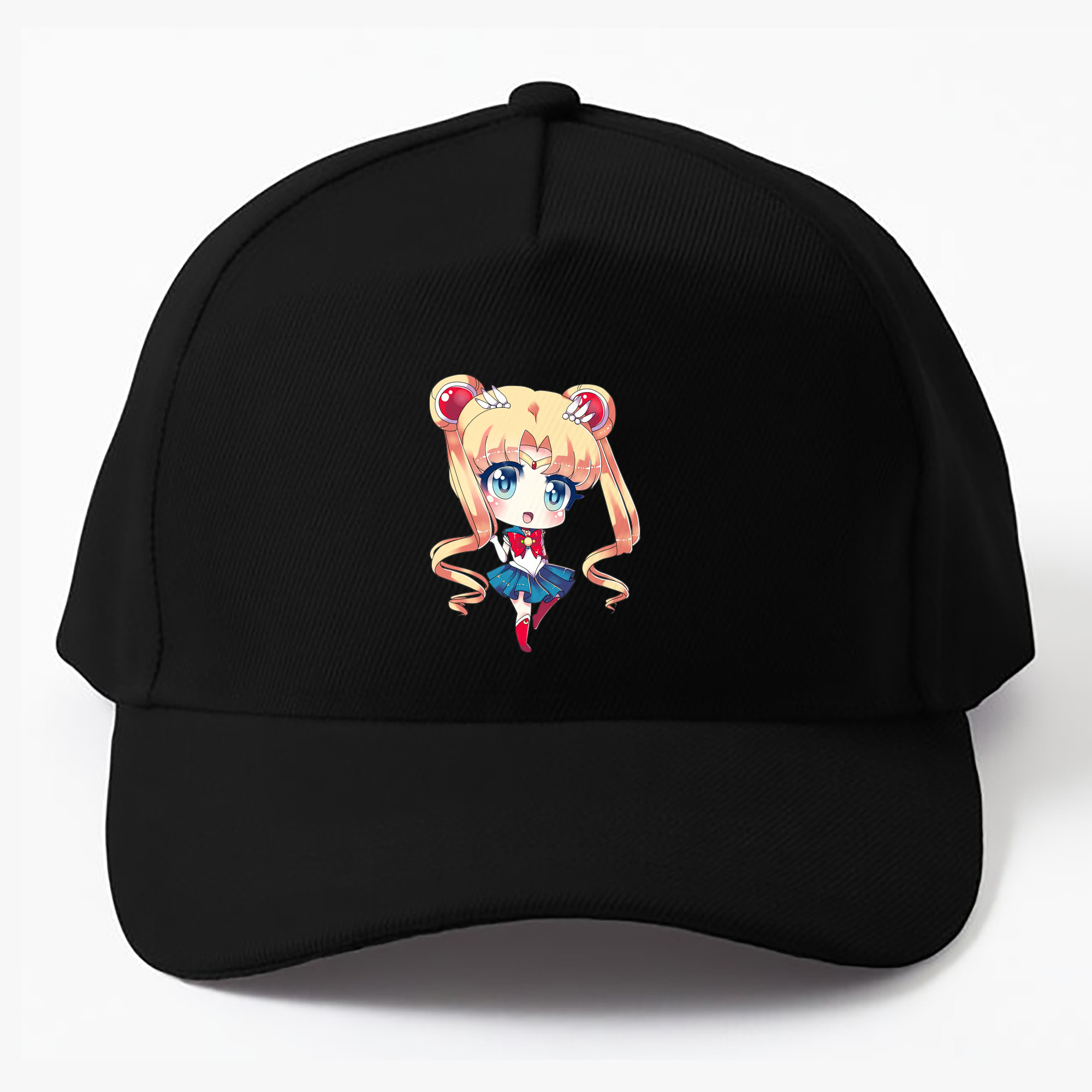 （画像用） 美少女戦士セーラームーン 月野 うさぎ つきの うさぎ Sailor Moon Tsukino Usagi ベースボールキャップ 綿100％ 男女兼用 帽子 スポーツ
