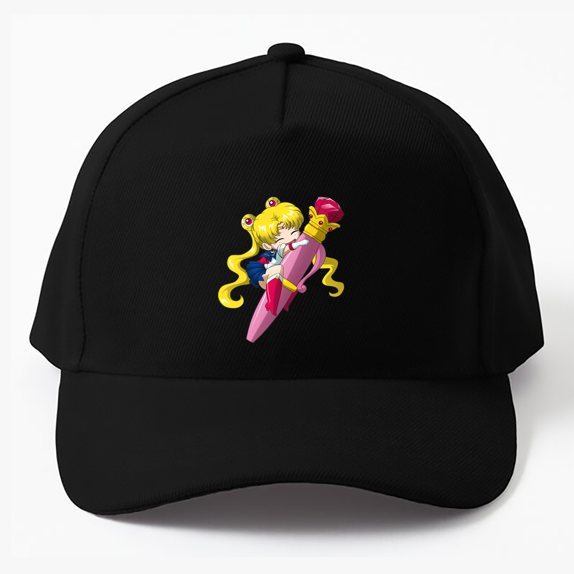 （画像用） 美少女戦士セーラームーン 月野 うさぎ つきの うさぎ Sailor Moon Tsukino Usagi ベースボールキャップ 綿100％ 男女兼用 帽子 スポーツ