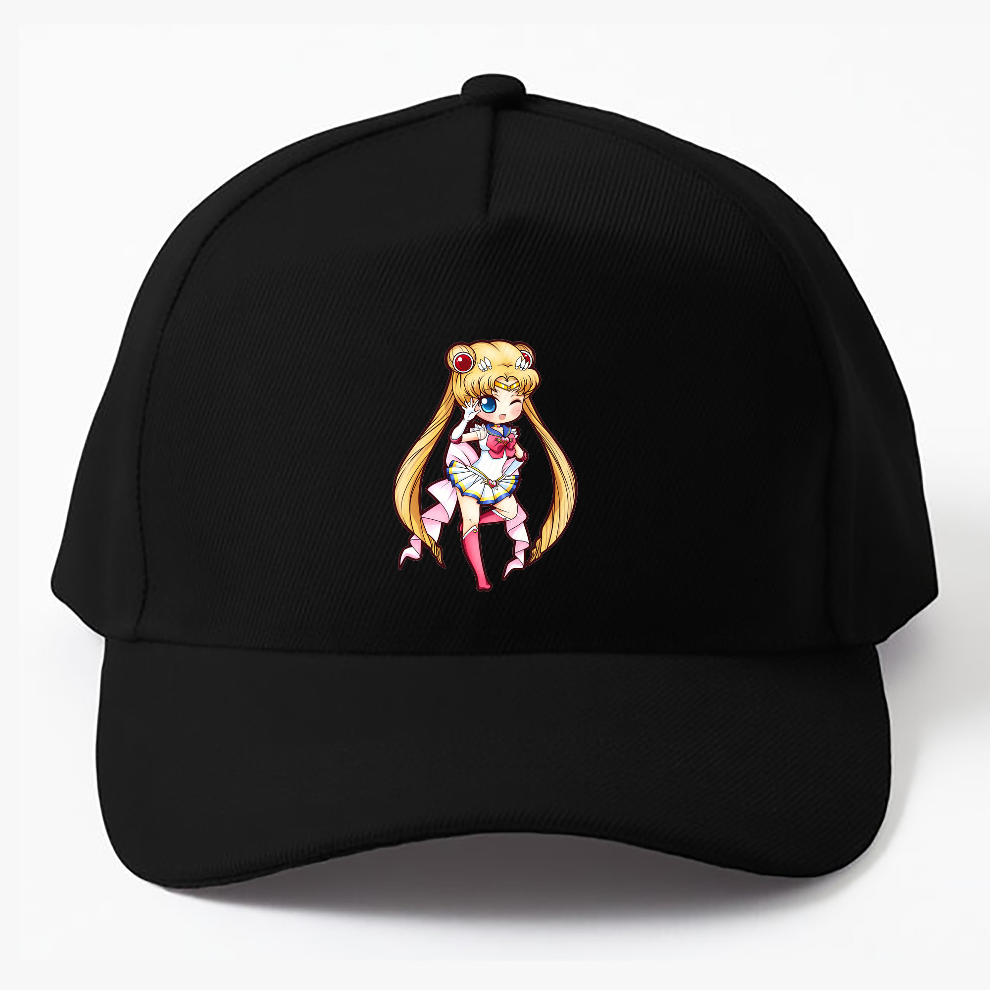 （画像用） 美少女戦士セーラームーン 月野 うさぎ つきの うさぎ Sailor Moon Tsukino Usagi ベースボールキャップ 綿100％ 男女兼用 帽子 スポーツ