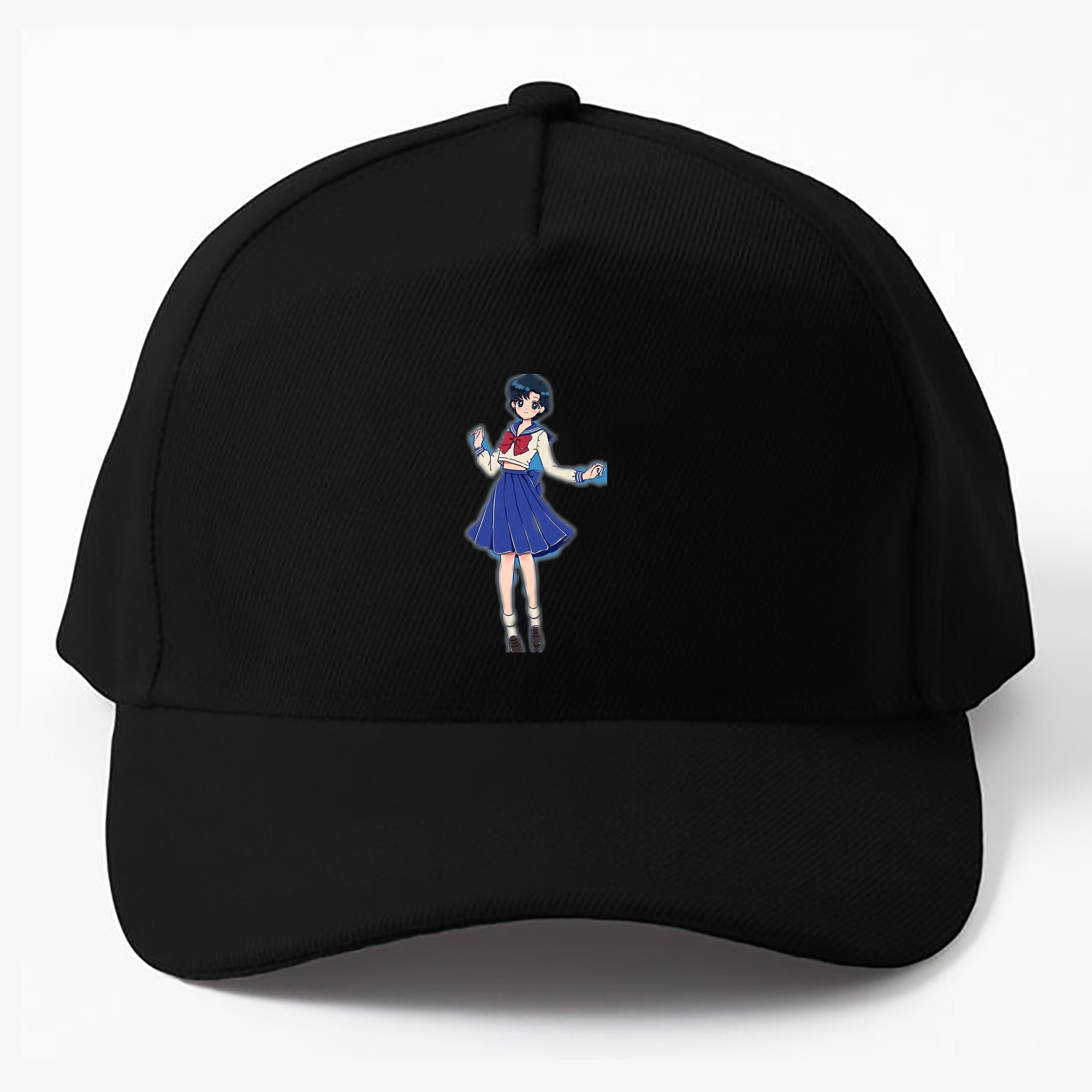 （画像用） 美少女戦士セーラームーン 水野 亜美 みずの あみ Sailor Moon Mizuno Ami ベースボールキャップ 綿100％ 男女兼用 帽子 スポーツ