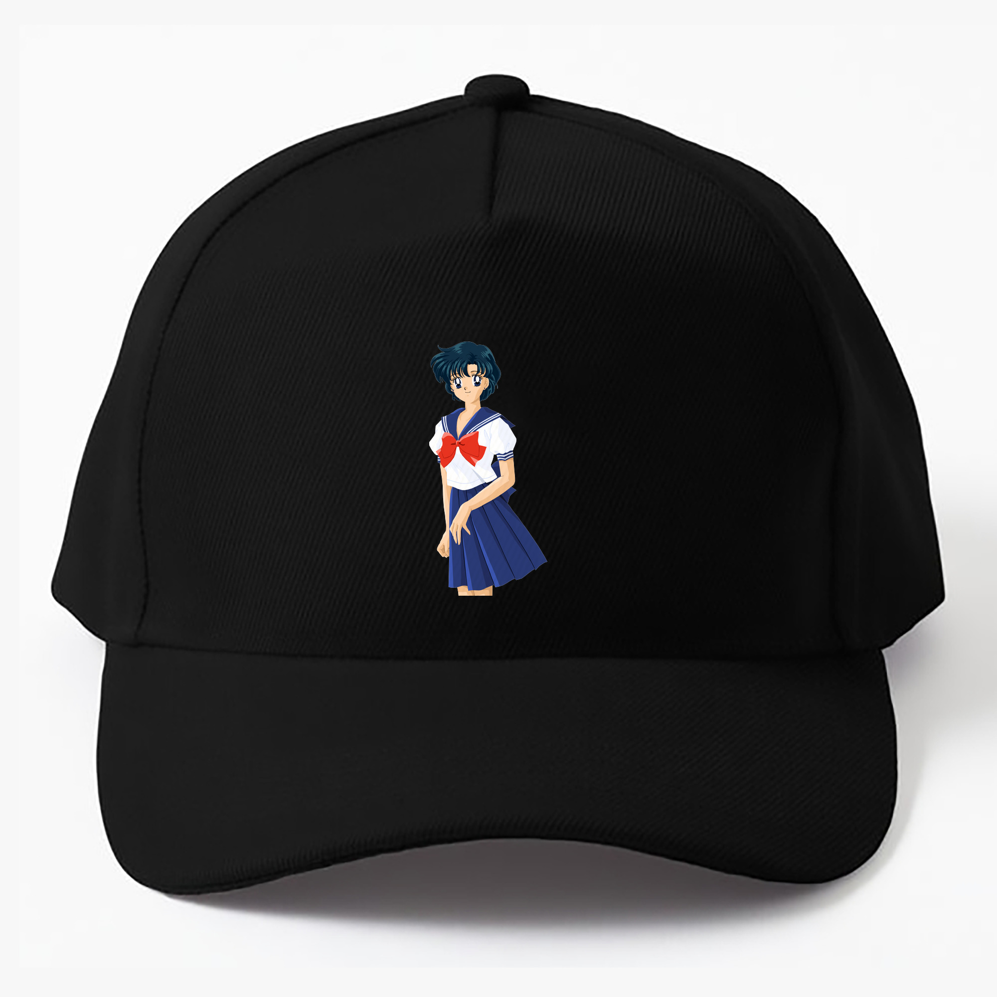 （画像用） 美少女戦士セーラームーン 水野 亜美 みずの あみ Sailor Moon Mizuno Ami ベースボールキャップ 綿100％ 男女兼用 帽子 スポーツ
