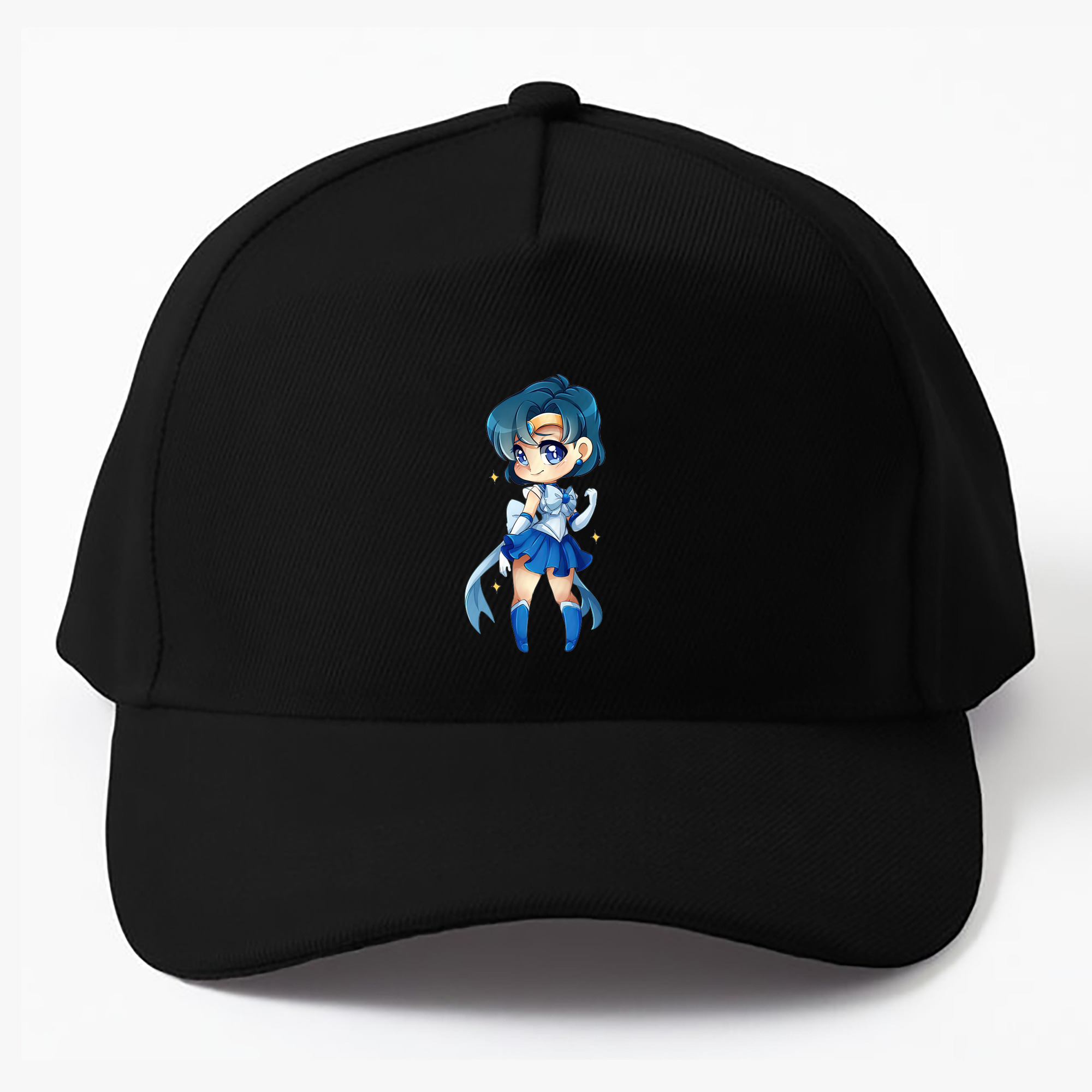 （画像用） 美少女戦士セーラームーン 水野 亜美 みずの あみ Sailor Moon Mizuno Ami ベースボールキャップ 綿100％ 男女兼用 帽子 スポーツ