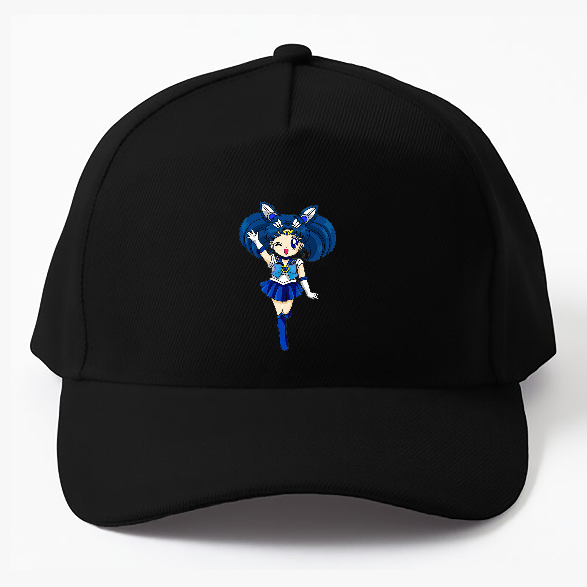 （画像用） 美少女戦士セーラームーン 水野 亜美 みずの あみ Sailor Moon Mizuno Ami ベースボールキャップ 綿100％ 男女兼用 帽子 スポーツ