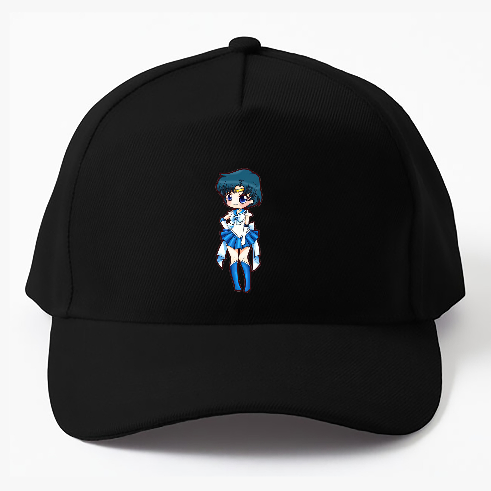 （画像用） 美少女戦士セーラームーン 水野 亜美 みずの あみ Sailor Moon Mizuno Ami ベースボールキャップ 綿100％ 男女兼用 帽子 スポーツ
