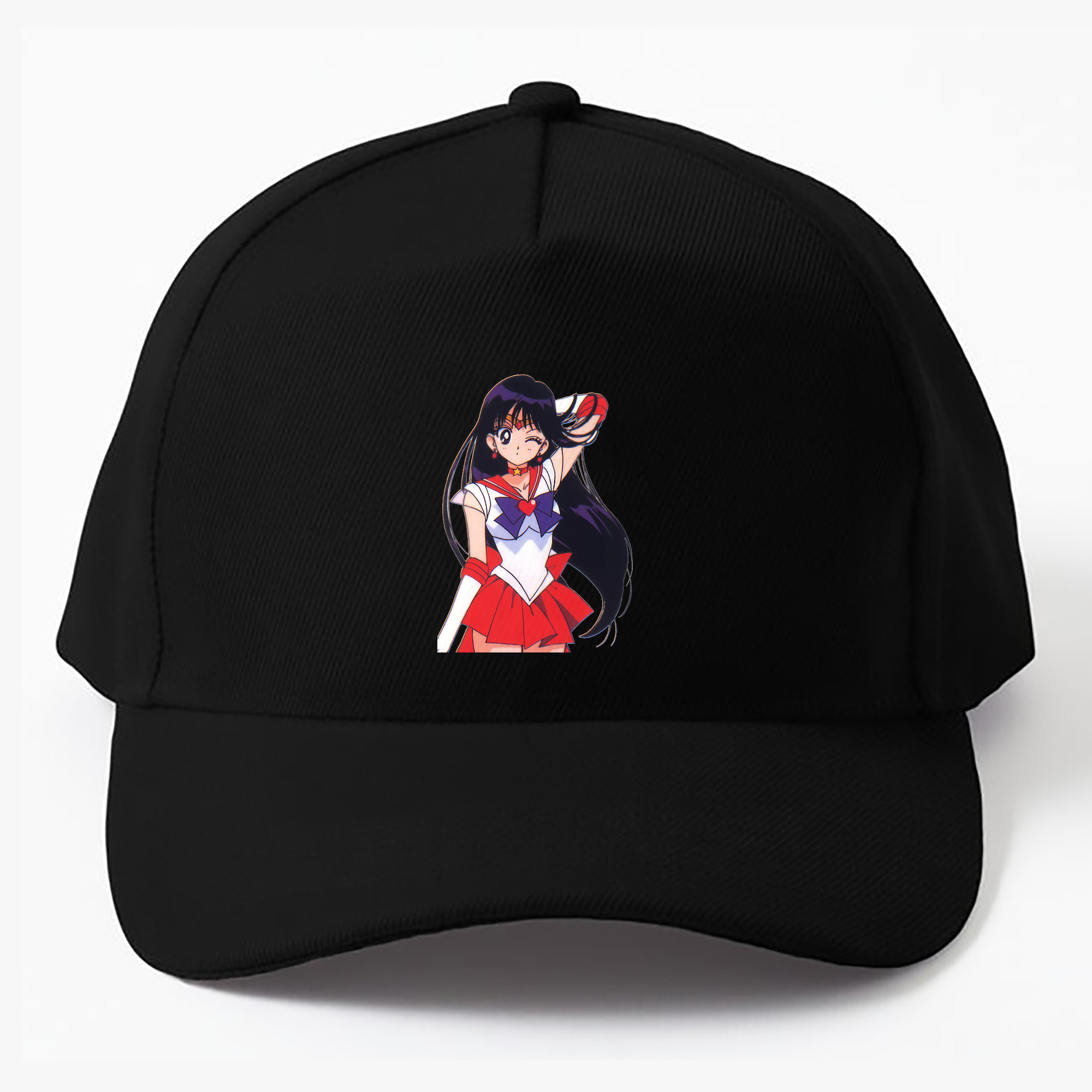 （画像用） 美少女戦士セーラームーン 火野レイ ひの レイ Sailor Moon Hino Rei （セーラーマーズ,Sailor Mars） ベースボールキャップ 綿100％ 男女兼用 帽子 スポーツ