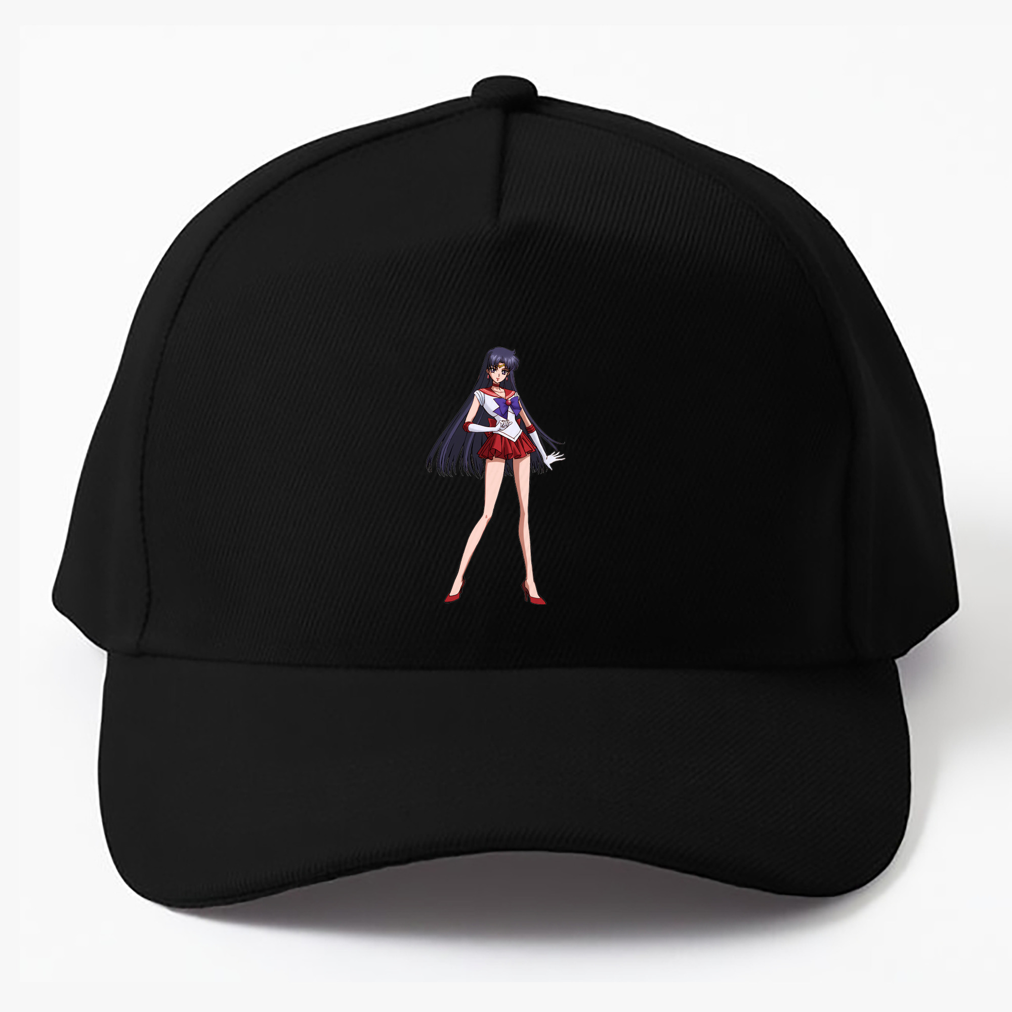 （画像用） 美少女戦士セーラームーン 火野レイ ひの レイ Sailor Moon Hino Rei （セーラーマーズ,Sailor Mars） ベースボールキャップ 綿100％ 男女兼用 帽子 スポーツ
