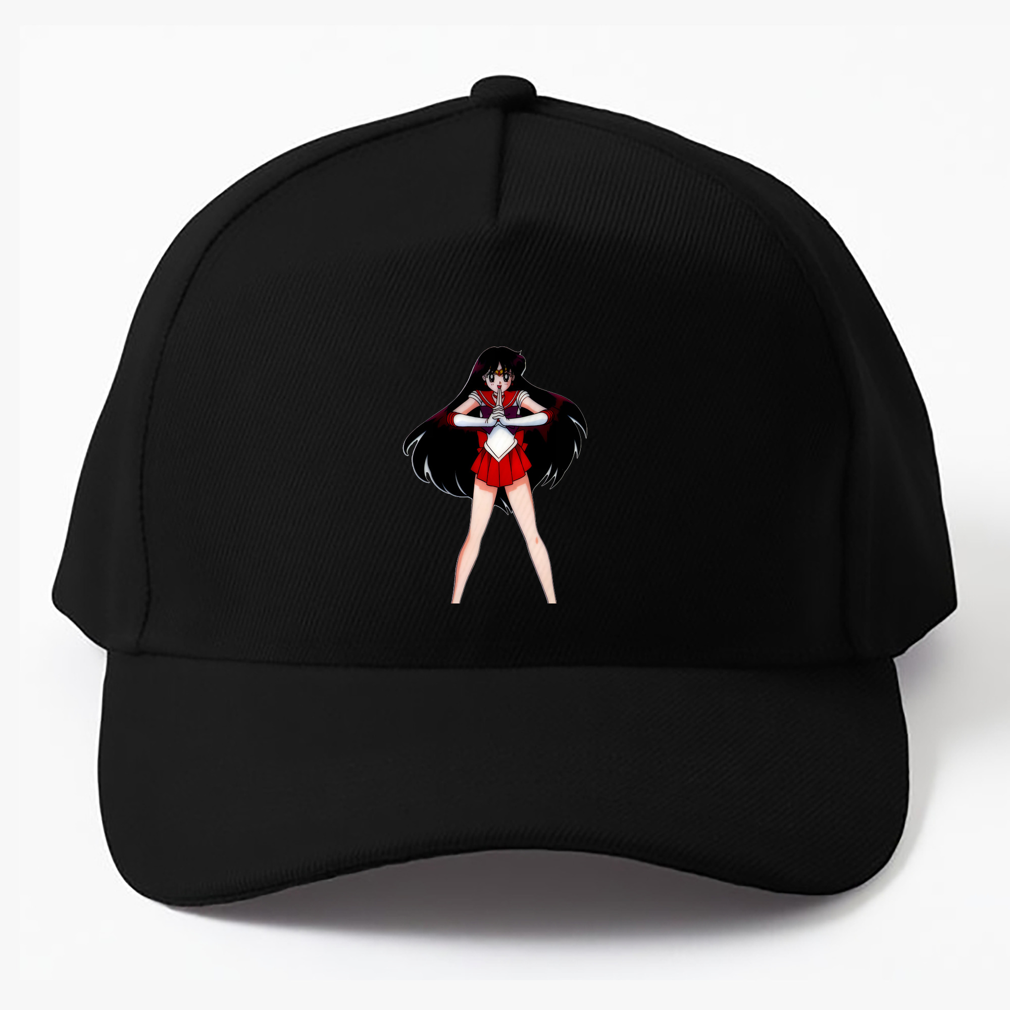 （画像用） 美少女戦士セーラームーン 火野レイ ひの レイ Sailor Moon Hino Rei （セーラーマーズ,Sailor Mars） ベースボールキャップ 綿100％ 男女兼用 帽子 スポーツ