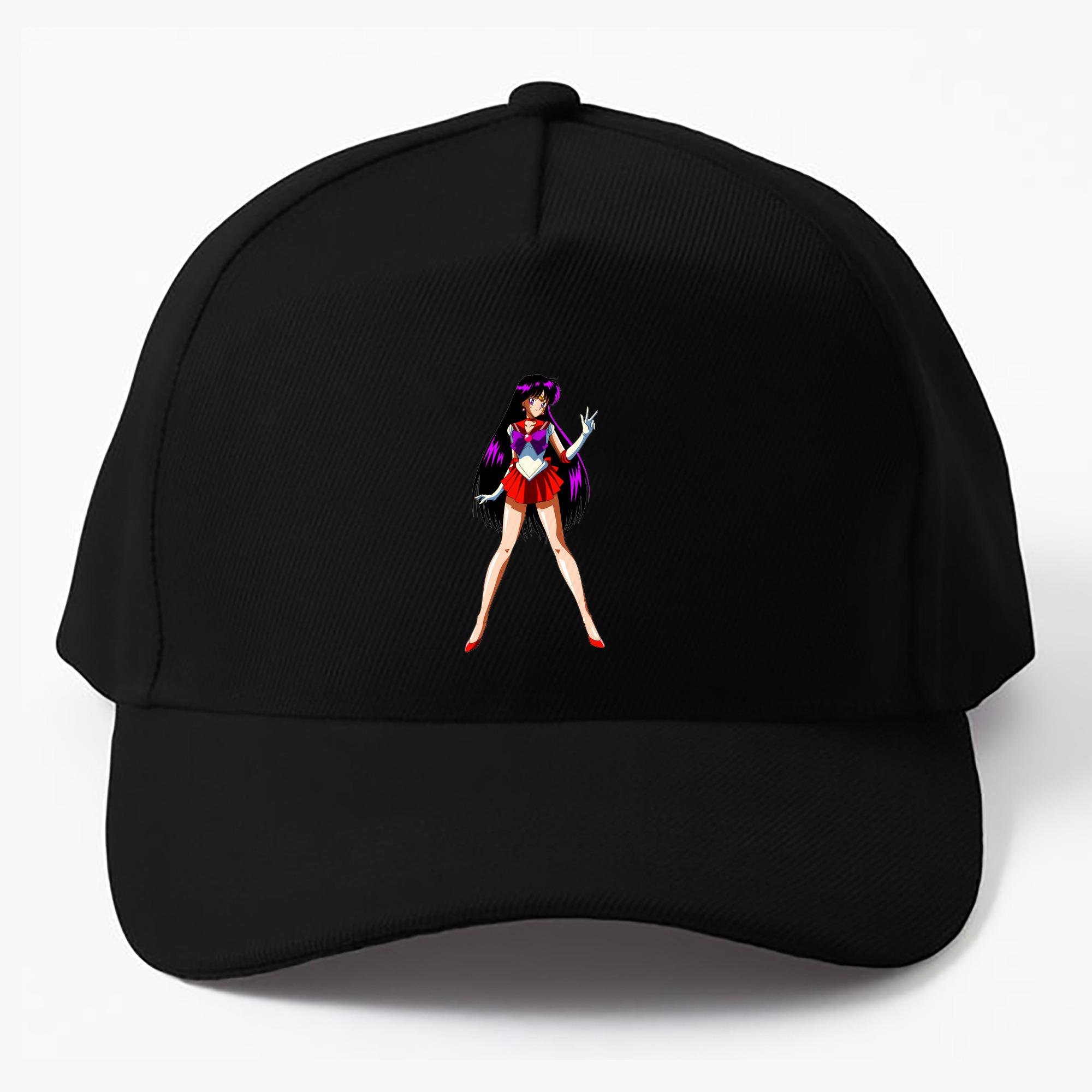 （画像用） 美少女戦士セーラームーン 火野レイ ひの レイ Sailor Moon Hino Rei （セーラーマーズ,Sailor Mars） ベースボールキャップ 綿100％ 男女兼用 帽子 スポーツ