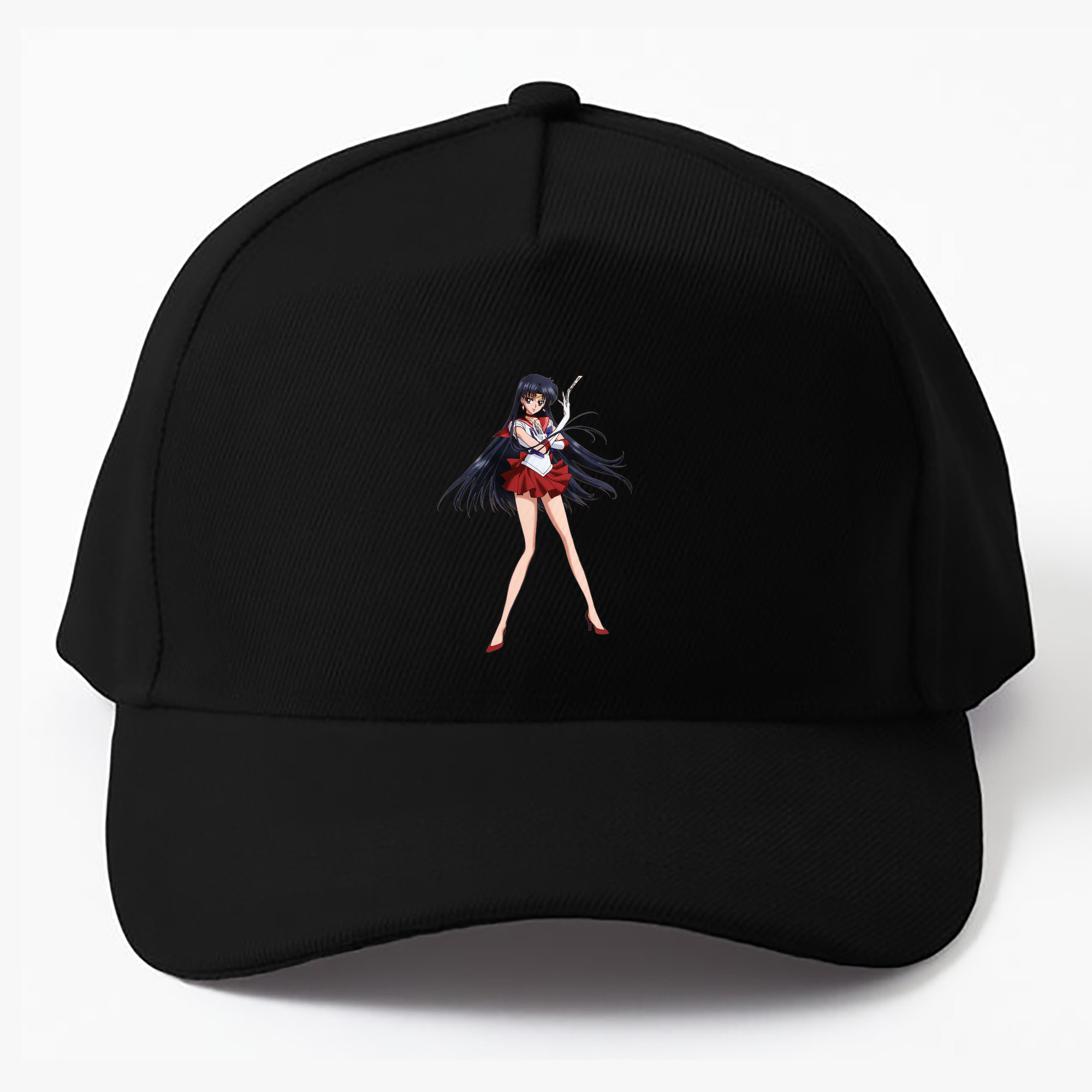 （画像用） 美少女戦士セーラームーン 火野レイ ひの レイ Sailor Moon Hino Rei （セーラーマーズ,Sailor Mars） ベースボールキャップ 綿100％ 男女兼用 帽子 スポーツ