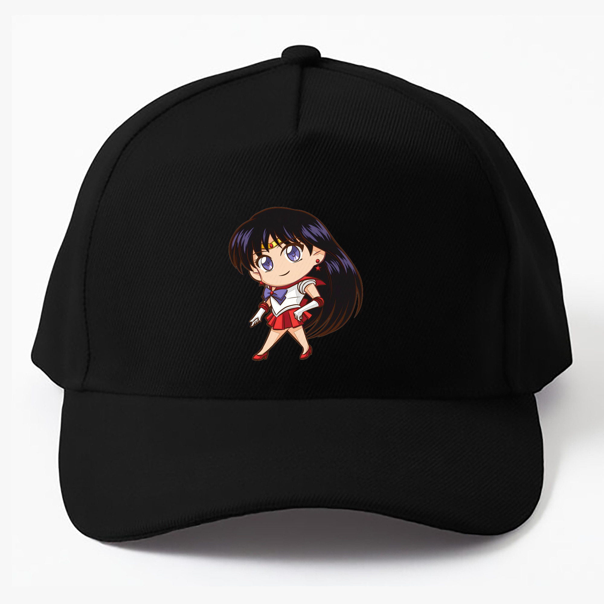（画像用） 美少女戦士セーラームーン 火野レイ ひの レイ Sailor Moon Hino Rei （セーラーマーズ,Sailor Mars） ベースボールキャップ 綿100％ 男女兼用 帽子 スポーツ