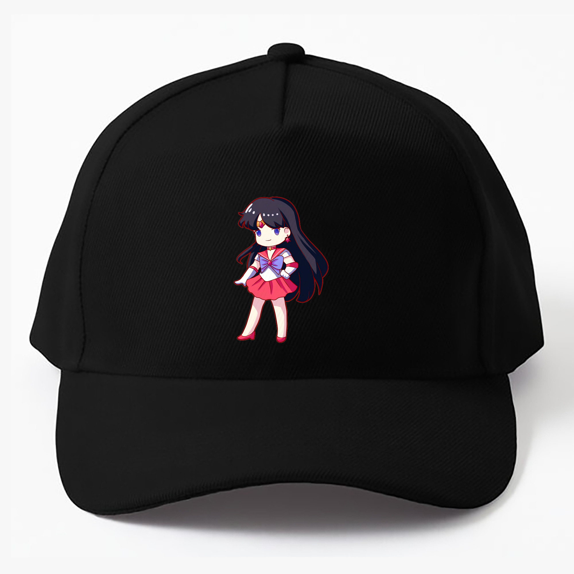 （画像用） 美少女戦士セーラームーン 火野レイ ひの レイ Sailor Moon Hino Rei （セーラーマーズ,Sailor Mars） ベースボールキャップ 綿100％ 男女兼用 帽子 スポーツ