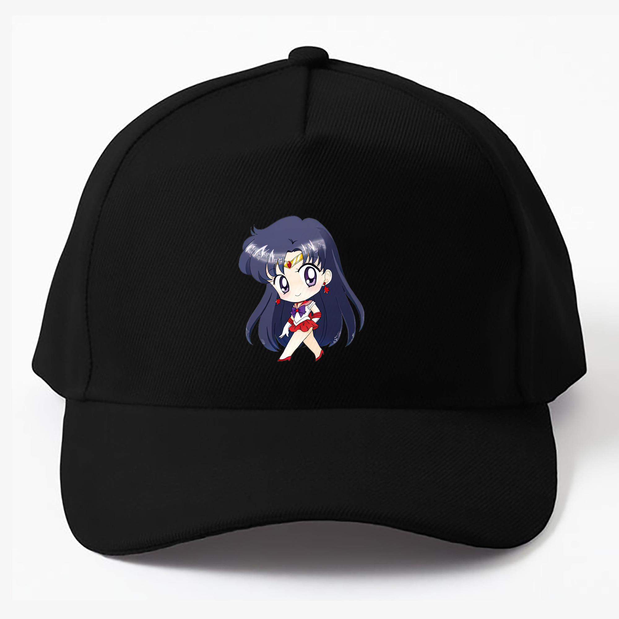 （画像用） 美少女戦士セーラームーン 火野レイ ひの レイ Sailor Moon Hino Rei （セーラーマーズ,Sailor Mars） ベースボールキャップ 綿100％ 男女兼用 帽子 スポーツ
